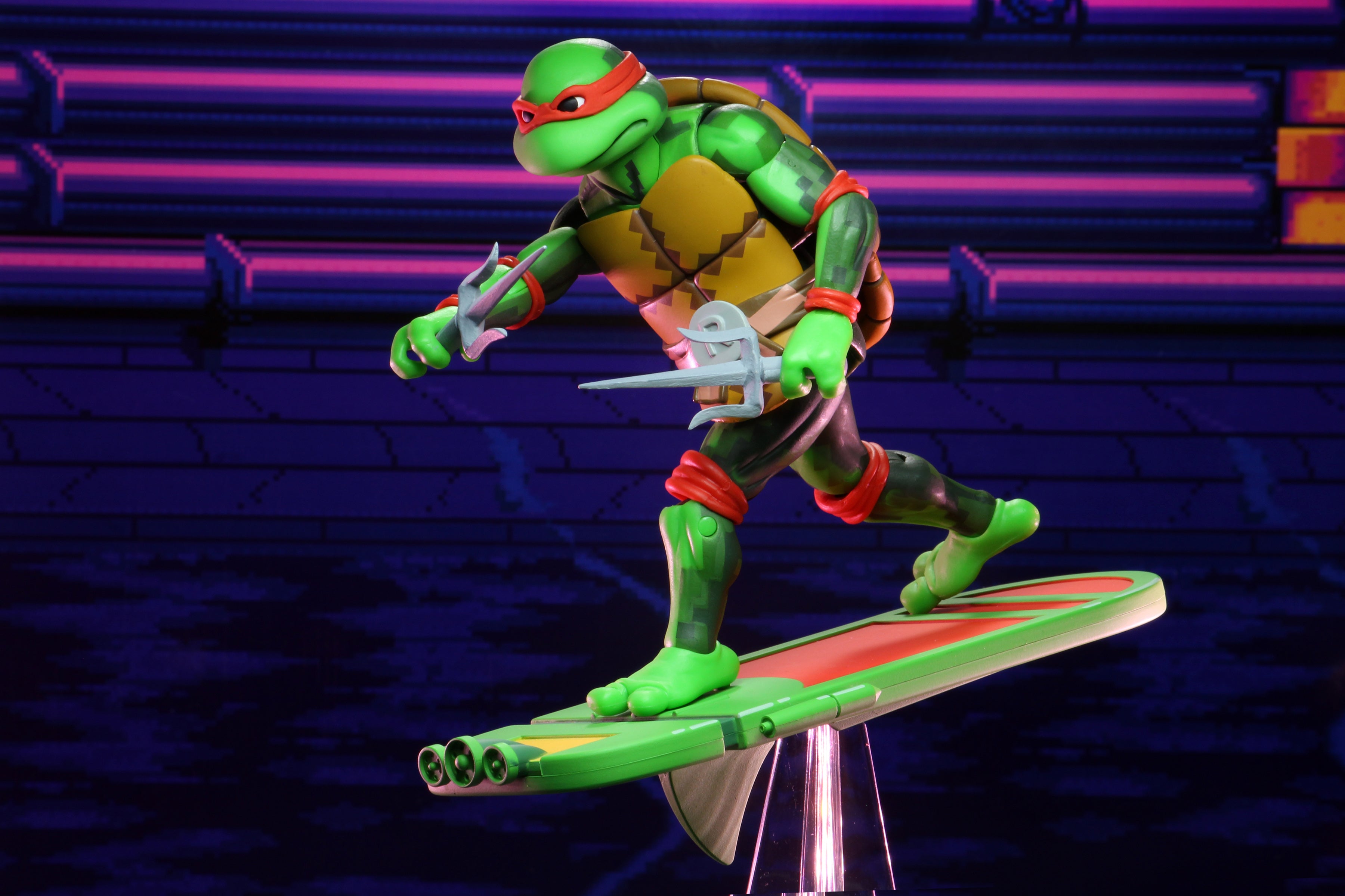 Teenage Mutant Ninja Turtles: Turtles in Time - Raphael 7” Scale Action Figures (Series 2) on the NECA Store