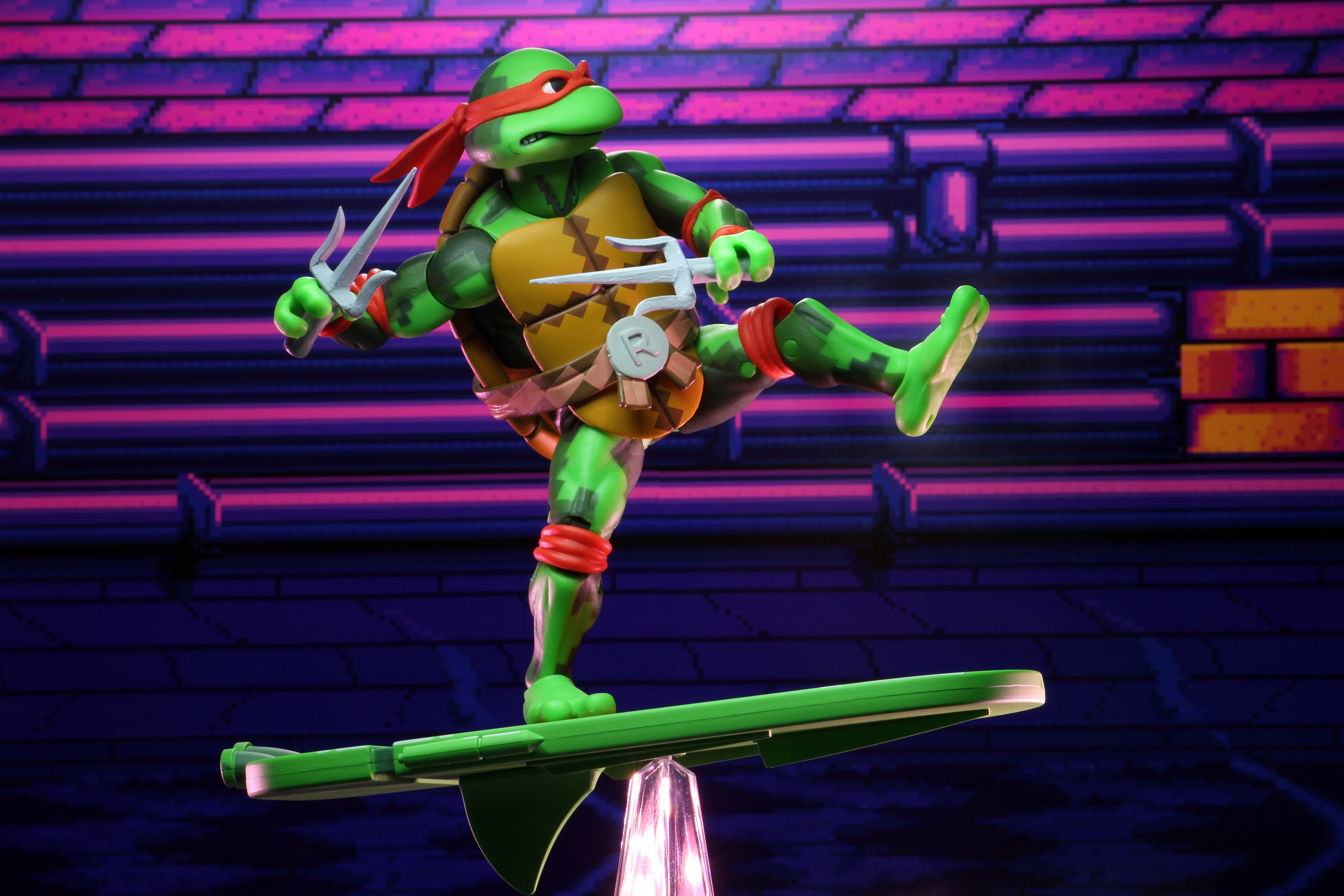 Teenage Mutant Ninja Turtles: Turtles in Time - Raphael 7” Scale Action Figures (Series 2) on the NECA Store