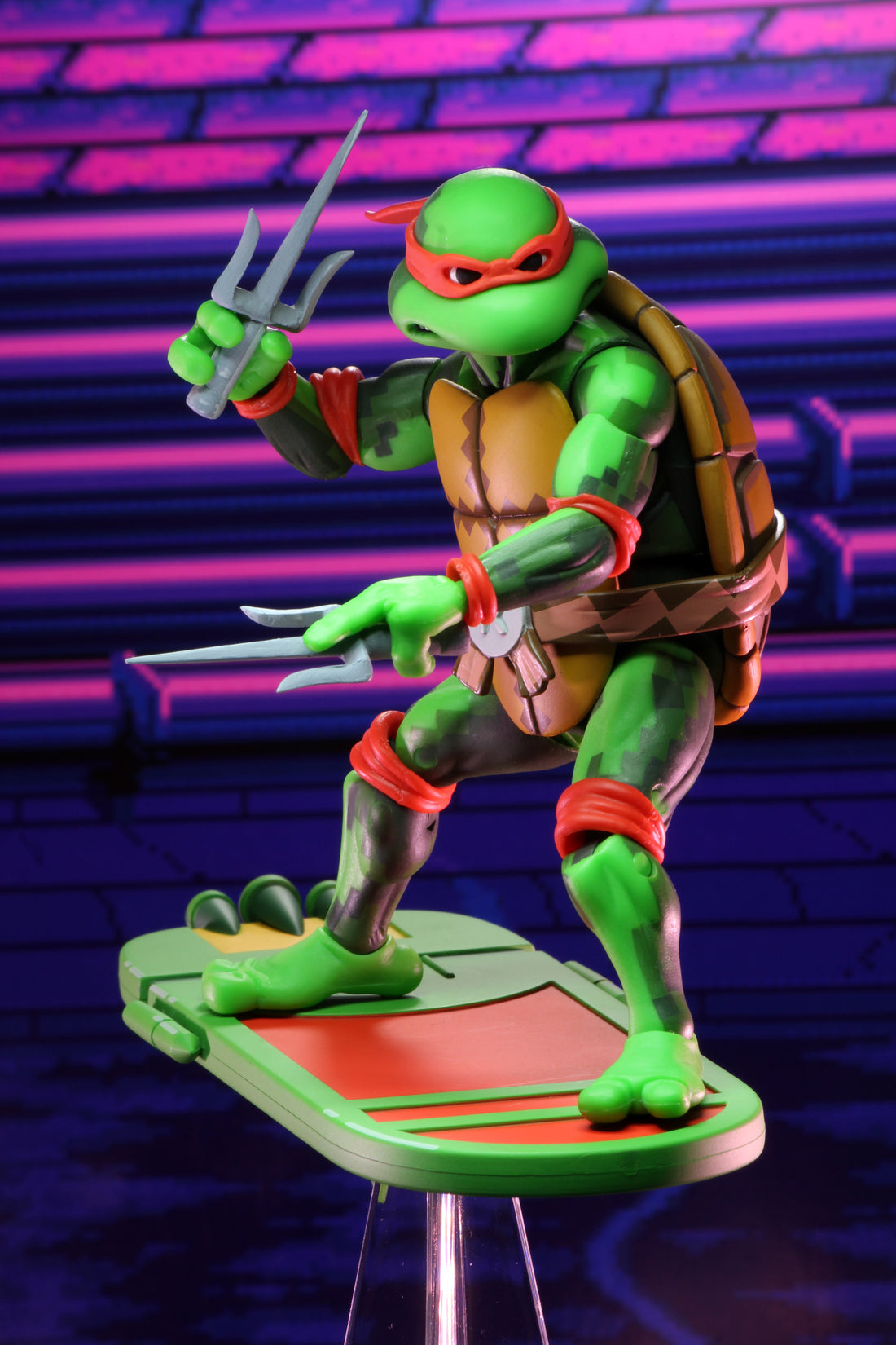 Teenage Mutant Ninja Turtles: Turtles in Time - Raphael 7” Scale Action Figures (Series 2) on the NECA Store