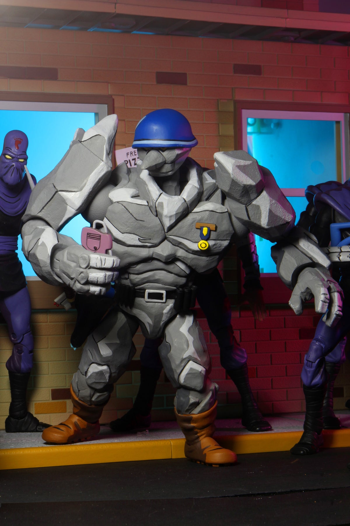 Teenage Mutant Ninja Turtles (Cartoon) – Tragg and Grannitor 7” Scale Action Figure (2-Pack)