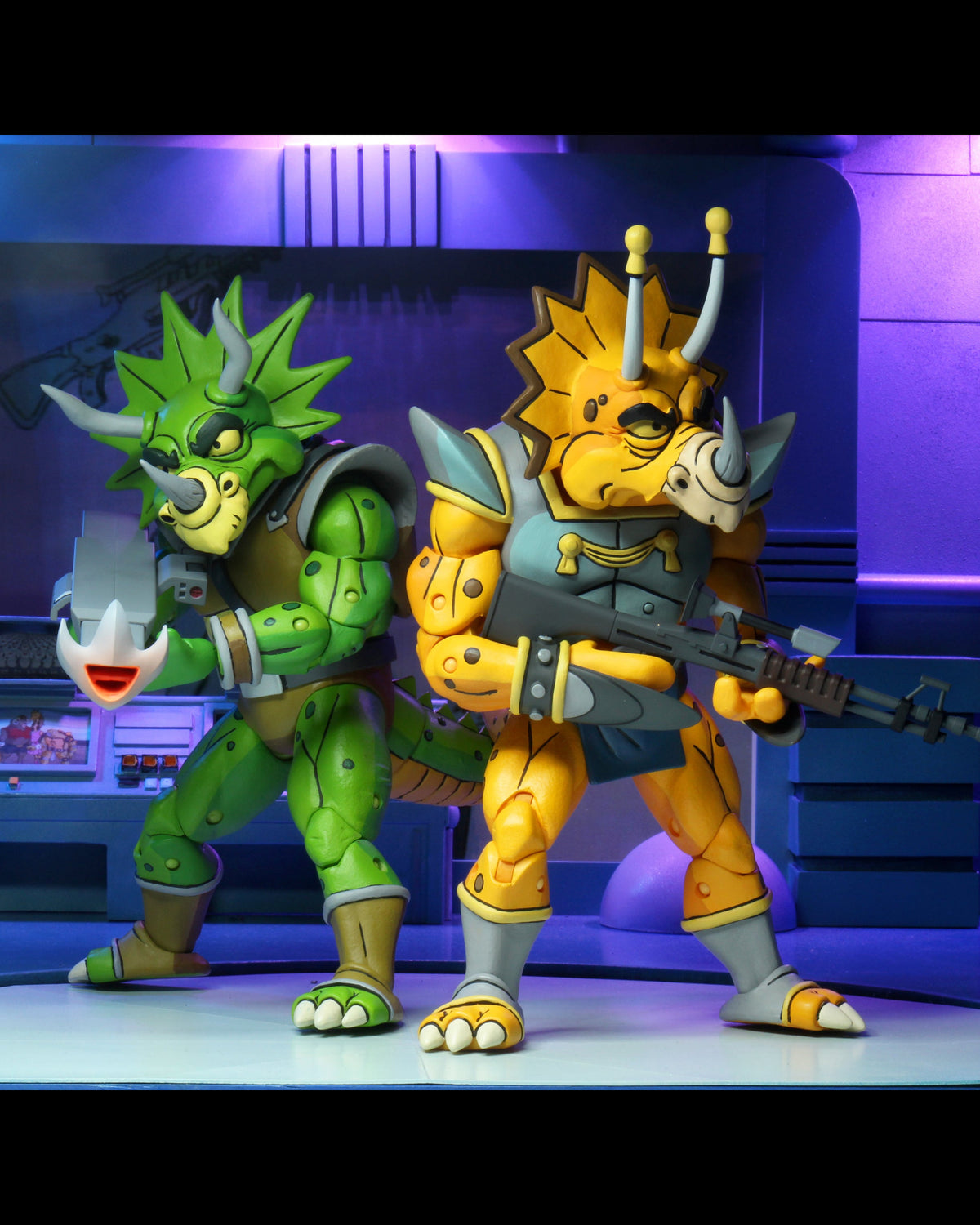 Teenage Mutant Ninja Turtles (Cartoon) – Captain Zarax and Zork 7” Scale Action Figure (2-Pack)