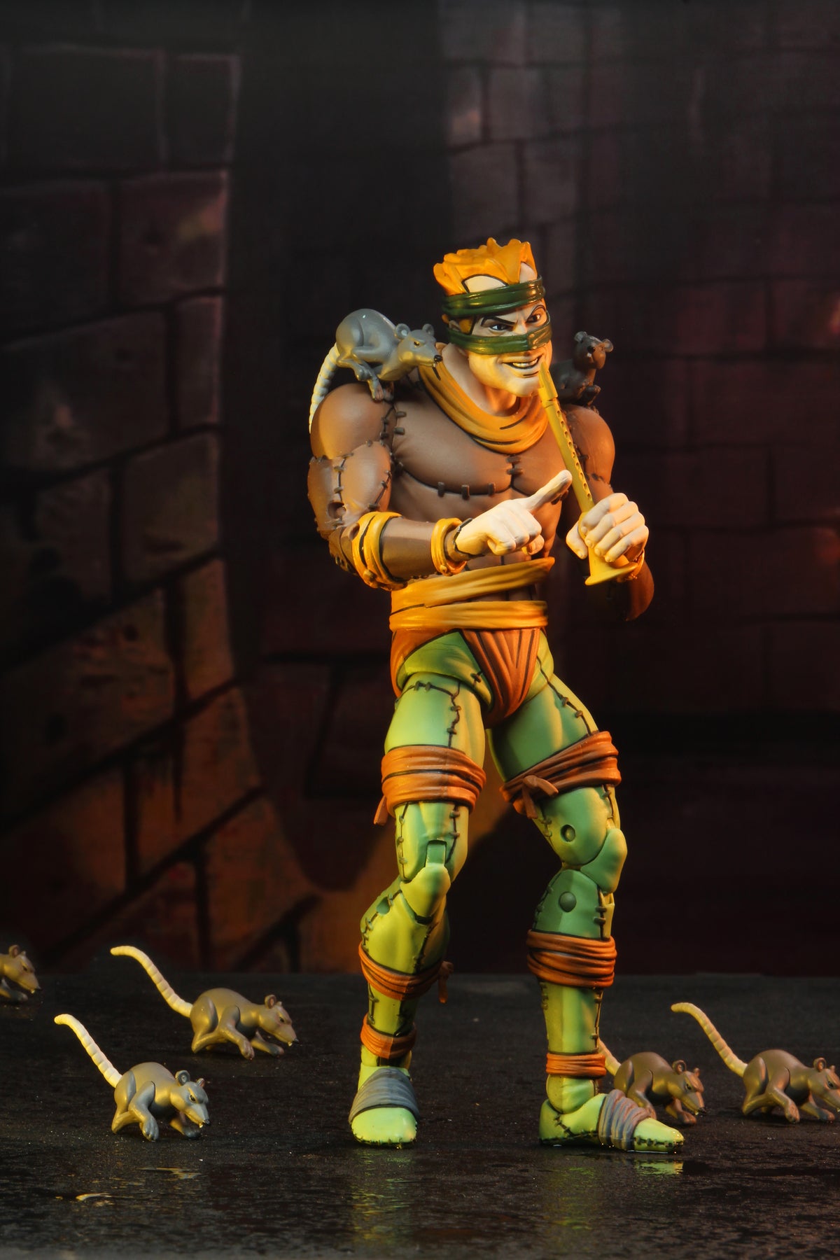 Teenage Mutant Ninja Turtles (Cartoon) – Rat King &amp; Vernon 7” Scale Action Figure (2-Pack)