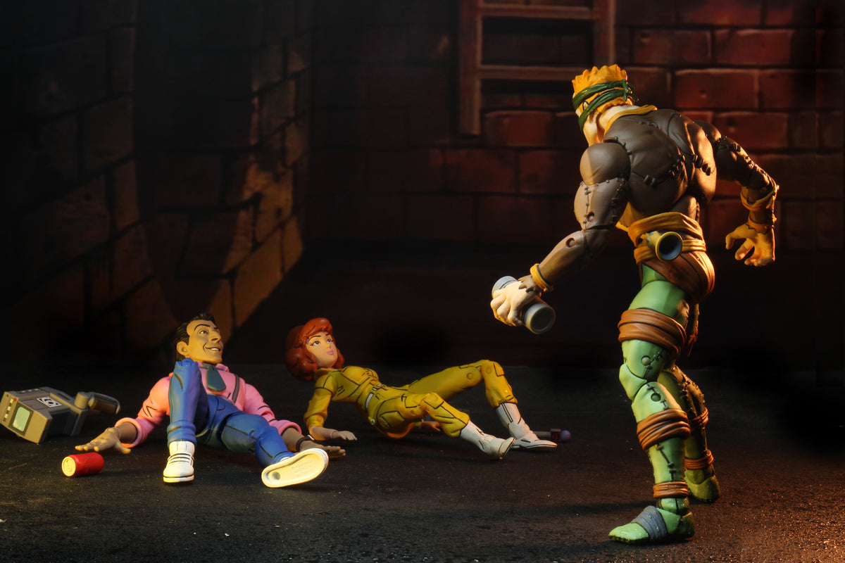 Teenage Mutant Ninja Turtles (Cartoon) – Rat King &amp; Vernon 7” Scale Action Figure (2-Pack)