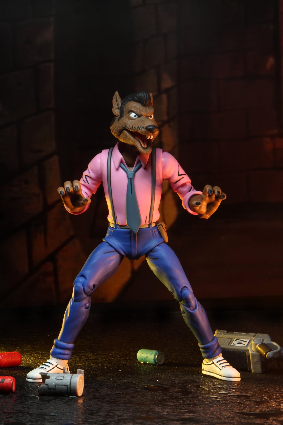 Teenage Mutant Ninja Turtles (Cartoon) – Rat King &amp; Vernon 7” Scale Action Figure (2-Pack)