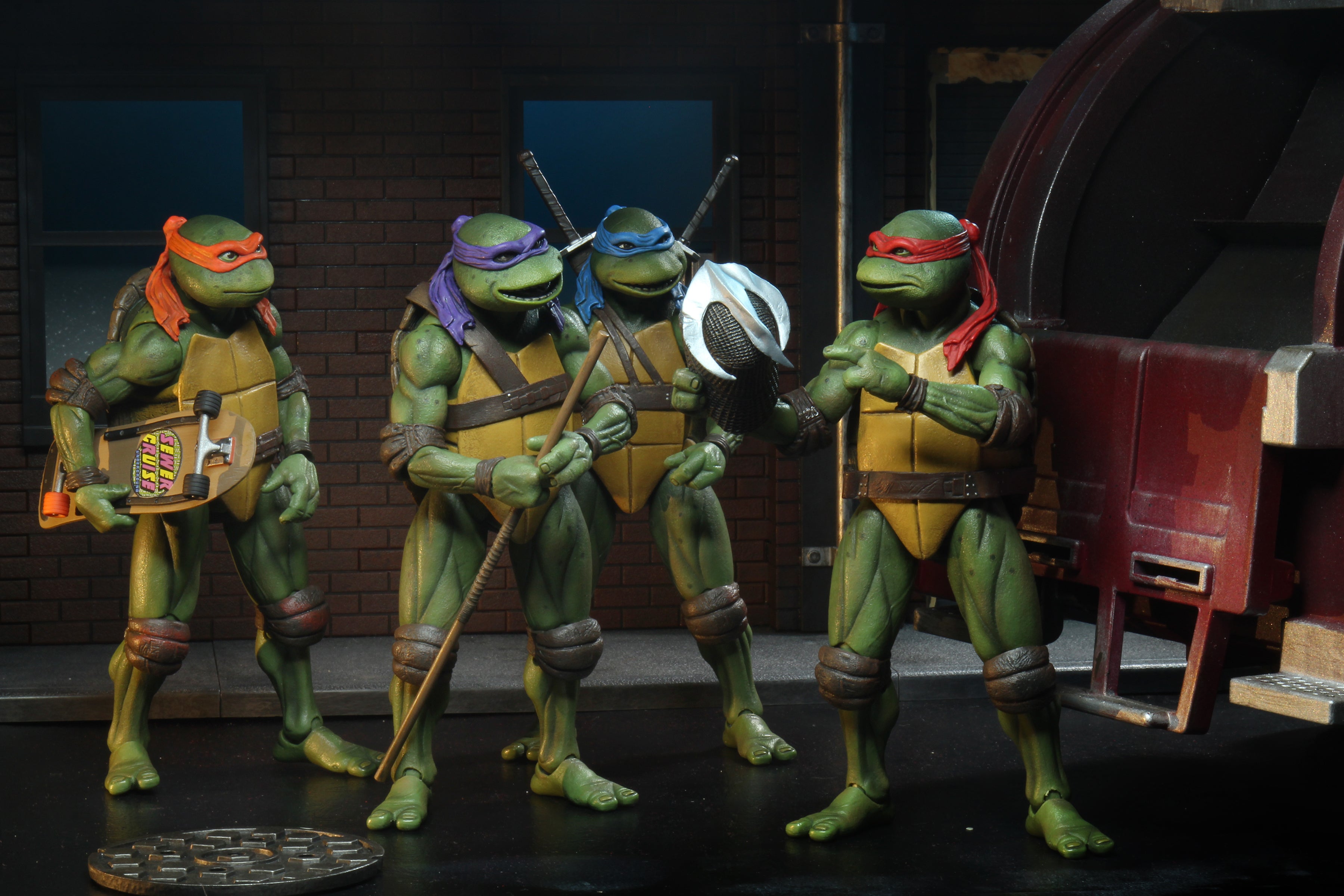 Teenage Mutant Ninja Turtles (1990 Movie) - 7" Scale Accessory Set