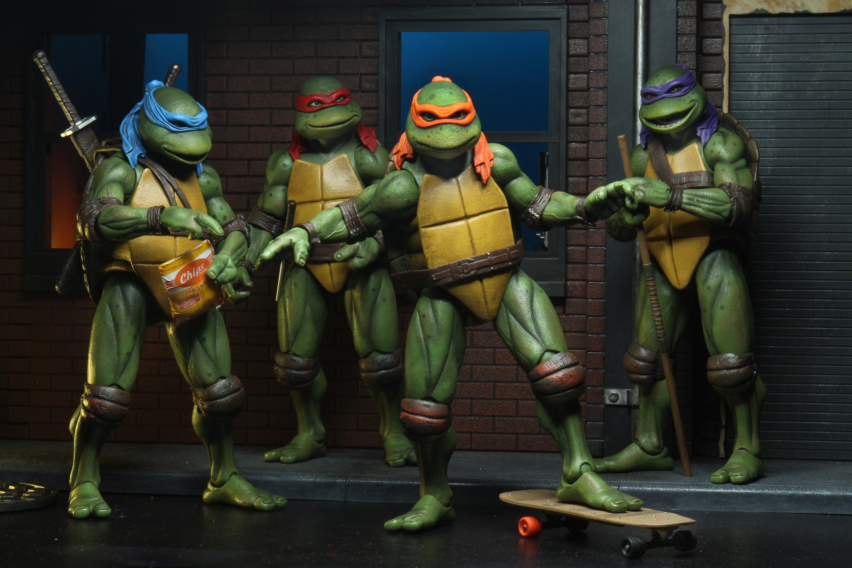 Teenage Mutant Ninja Turtles (1990 Movie) - 7" Scale Accessory Set