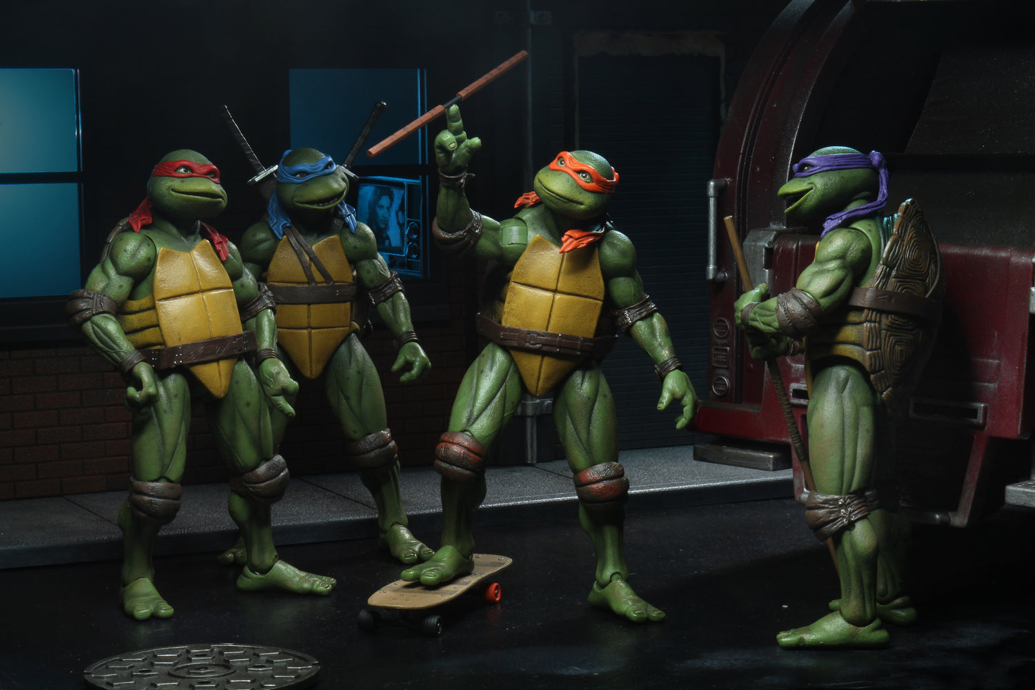 Teenage Mutant Ninja Turtles (1990 Movie) - 7" Scale Accessory Set