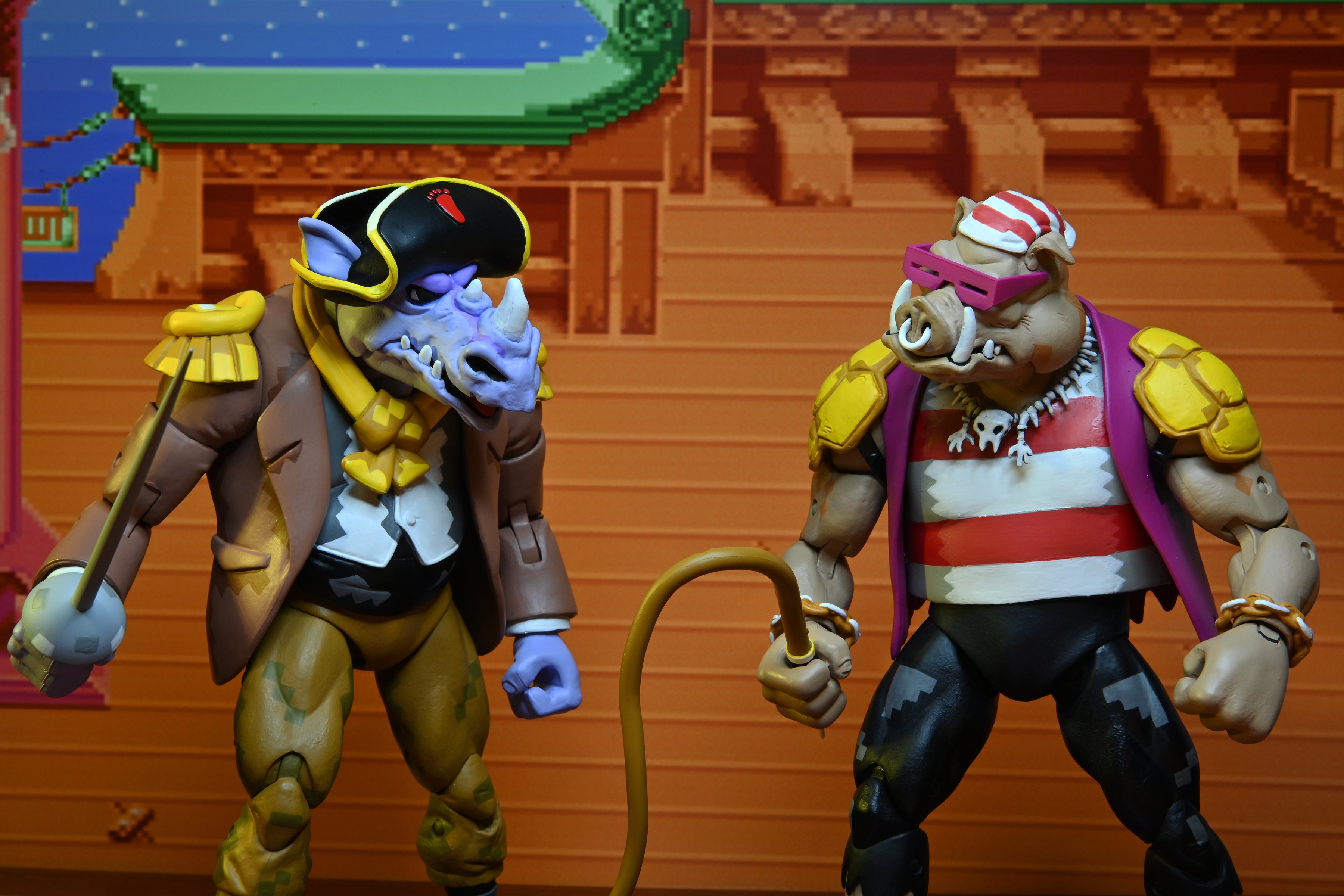 Teenage Mutant Ninja Turtles - Turtles in Time Pirate Rocksteady