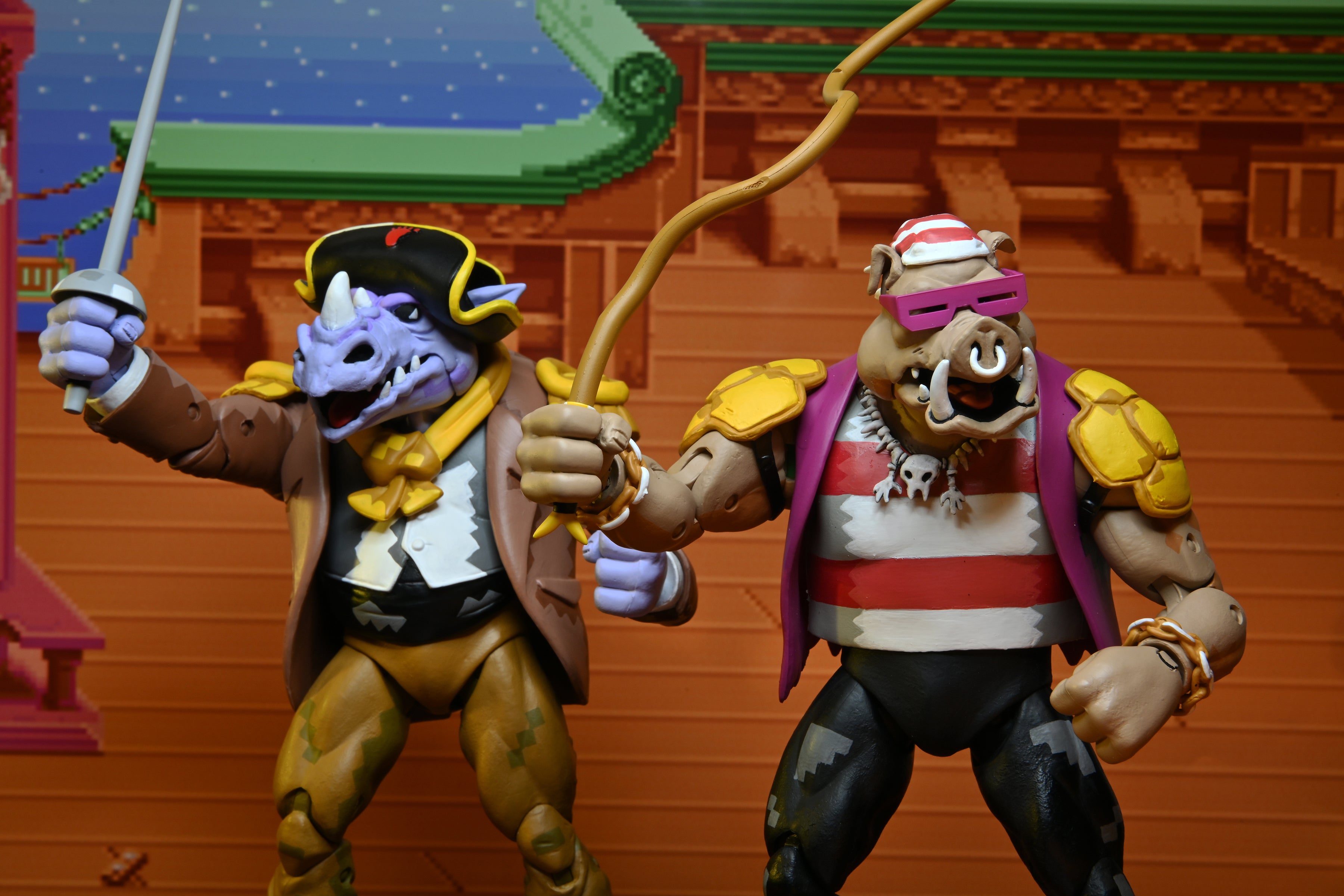 Teenage Mutant Ninja Turtles - Turtles in Time Pirate Rocksteady