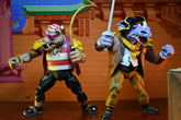 Teenage Mutant Ninja Turtles - Turtles in Time Pirate Rocksteady & Bebop 7” Scale Action Figures (2-Pack) on the NECA Store