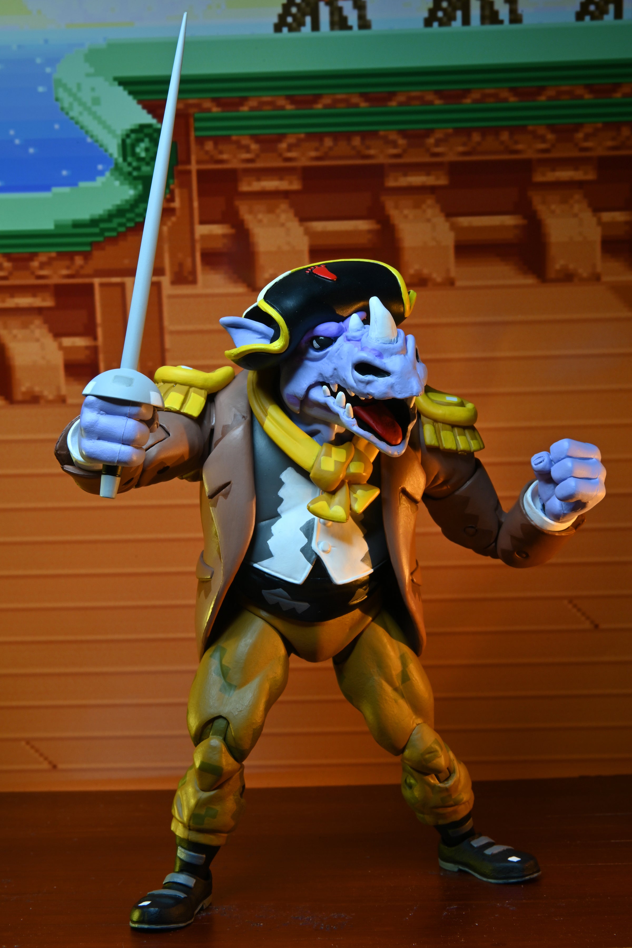 Teenage Mutant Ninja Turtles - Turtles in Time Pirate Rocksteady