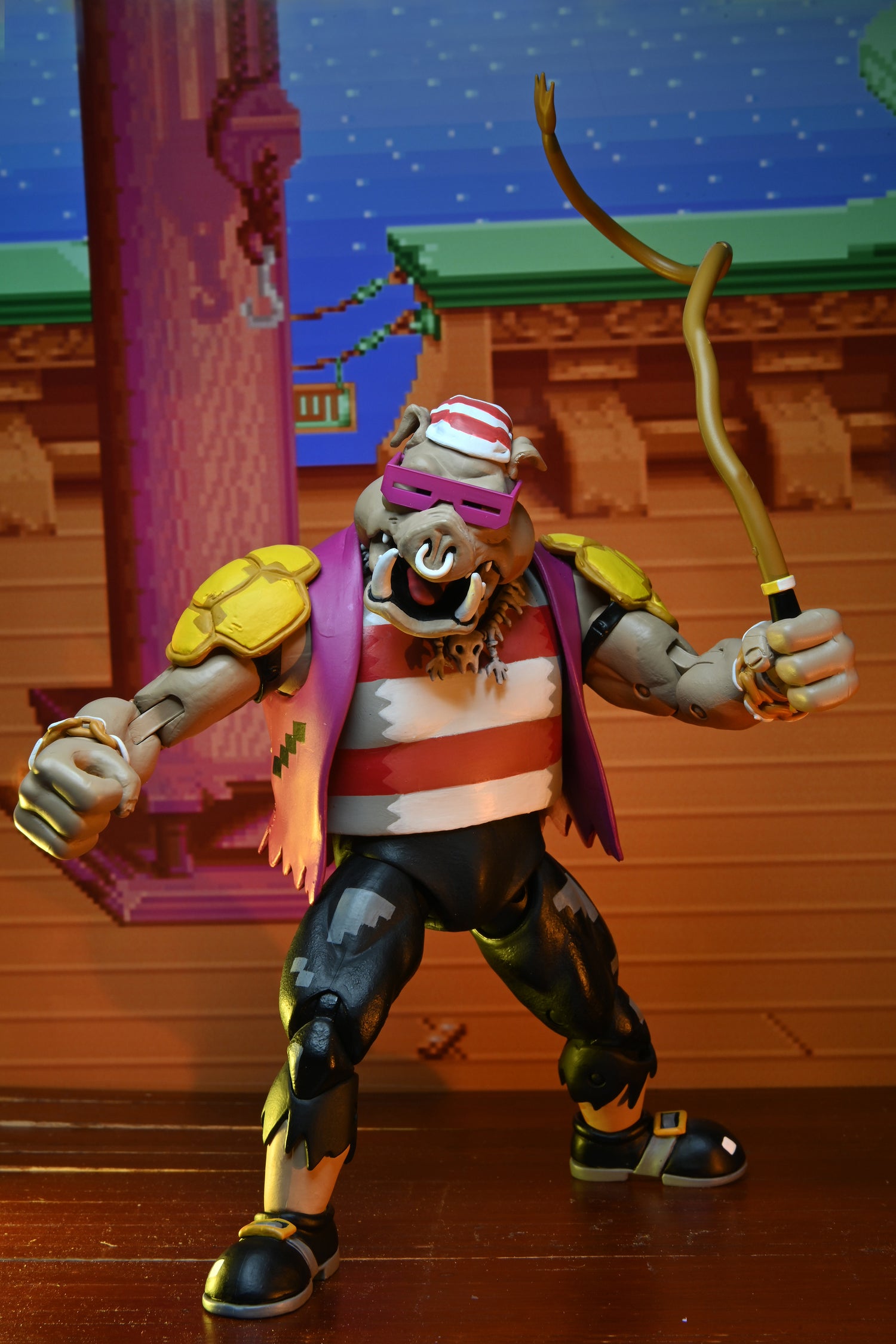 Teenage Mutant Ninja Turtles - Turtles in Time Pirate Rocksteady &amp; Bebop 7” Scale Action Figures (2-Pack) on the NECA Store