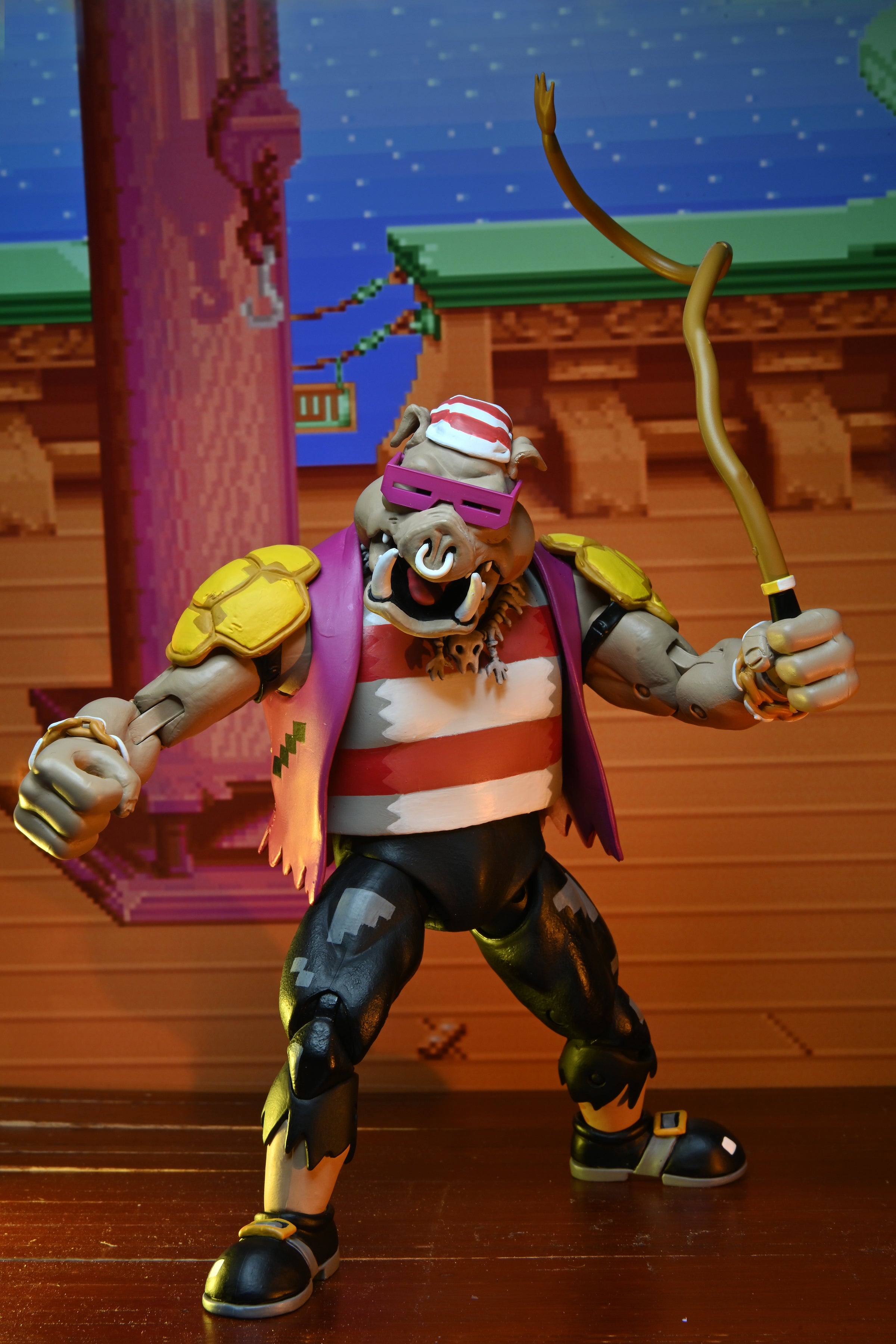 Teenage Mutant Ninja Turtles - Turtles in Time Pirate Rocksteady &amp; Bebop 7” Scale Action Figures (2-Pack) on the NECA Store