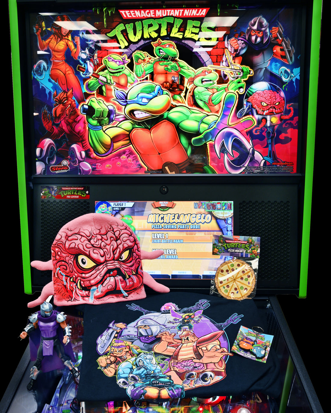 Teenage Mutant Ninja Turtles (Cartoon) – Stern Pinball Appearance Crate on the NECA Store