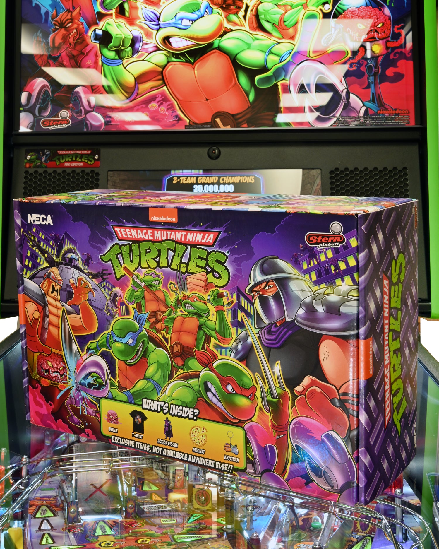 Teenage Mutant Ninja Turtles (Cartoon) – Stern Pinball Appearance Crate on the NECA Store