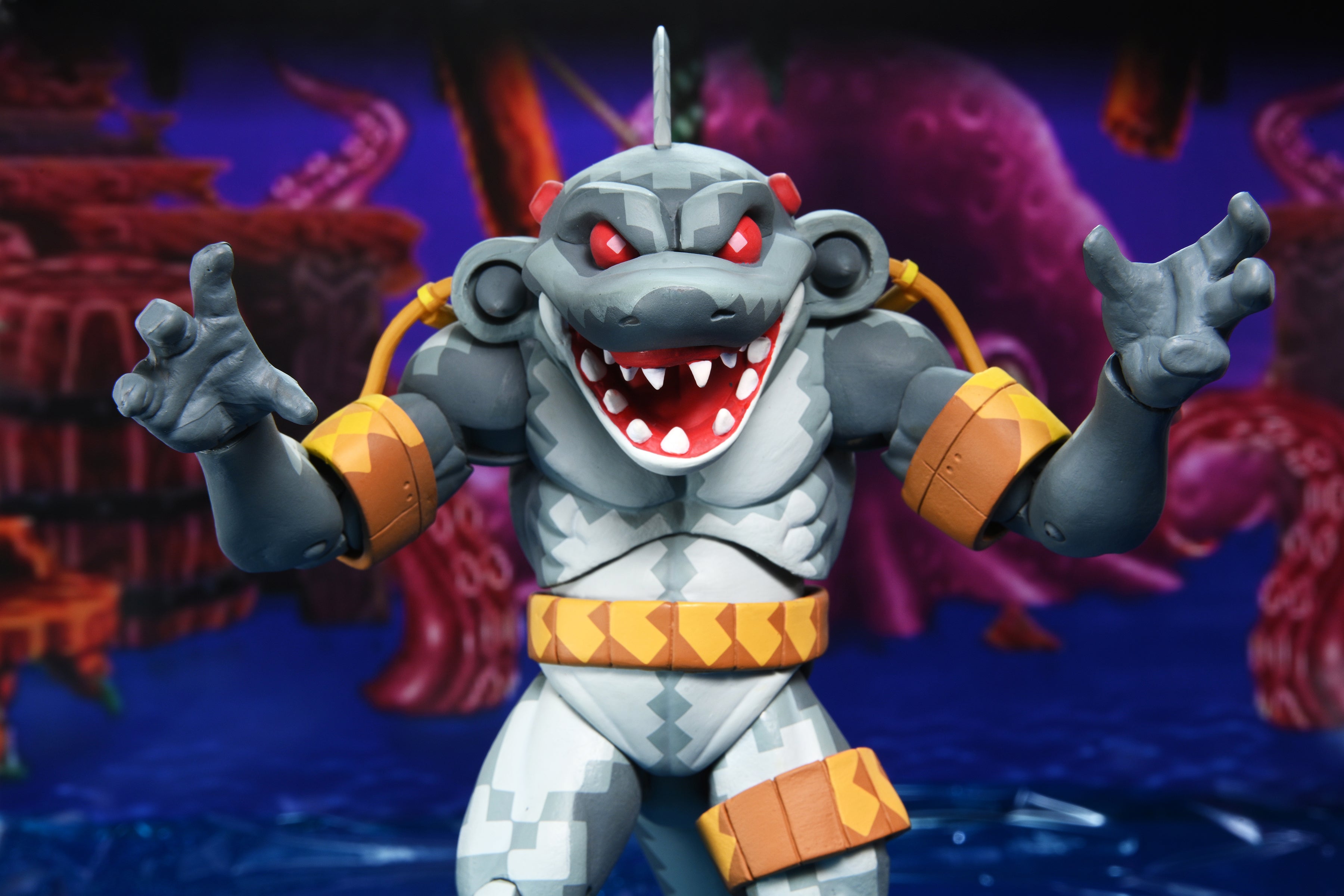 Teenage Mutant Ninja Turtles: Tournament Fighters - Armaggon 7" Scale Action Figure - NECA