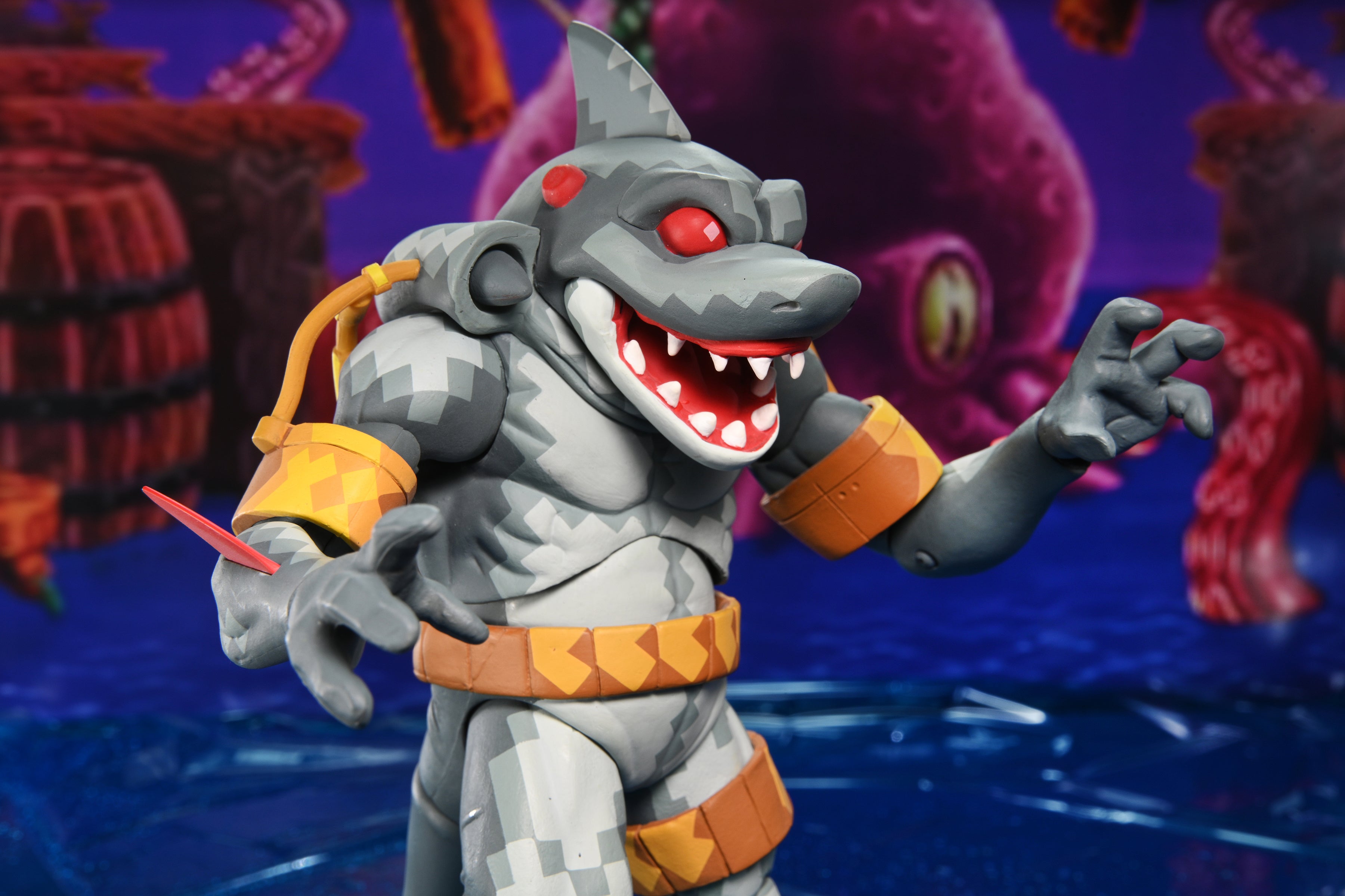 Teenage Mutant Ninja Turtles: Tournament Fighters - Armaggon 7" Scale Action Figure - NECA