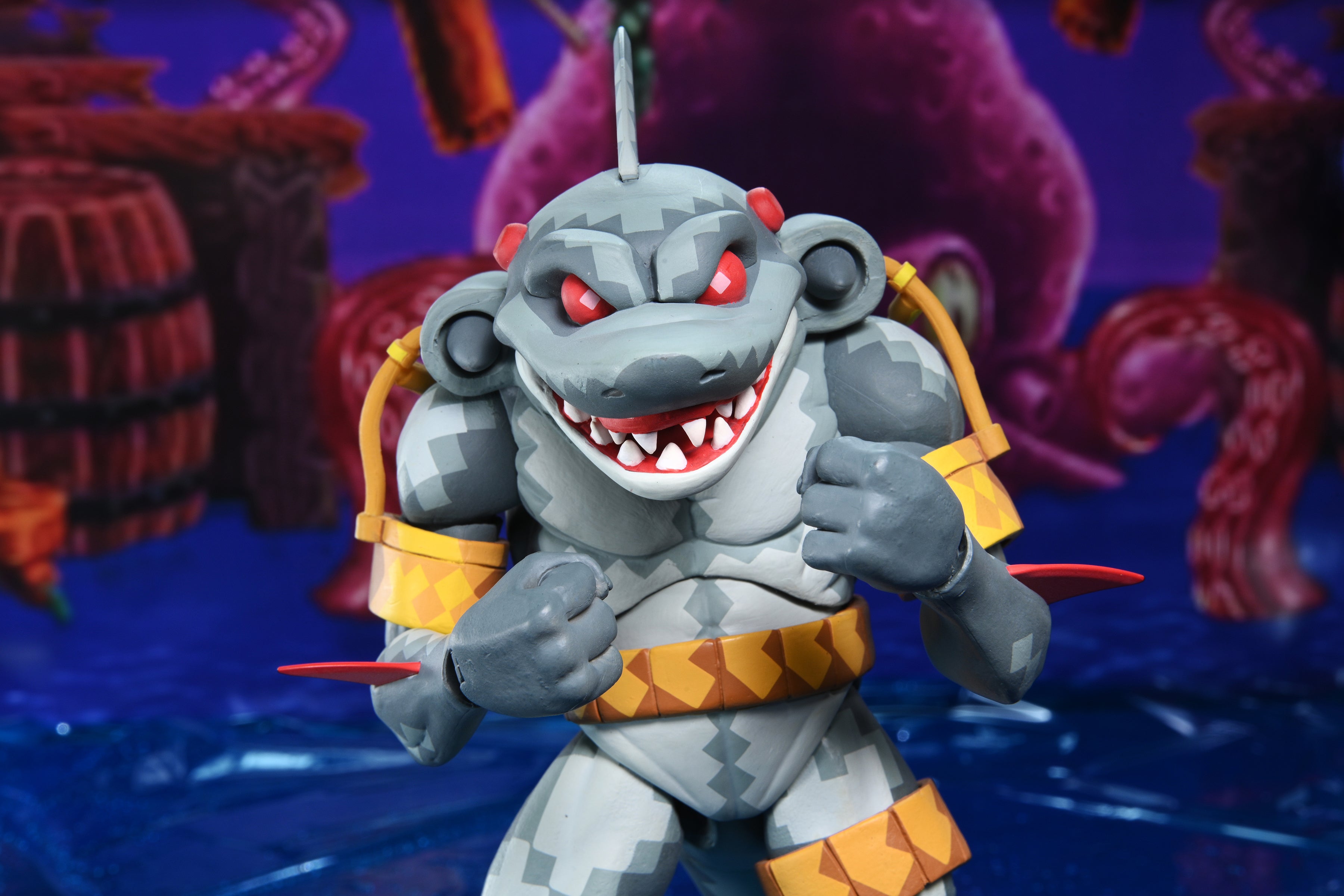 Teenage Mutant Ninja Turtles: Tournament Fighters - Armaggon 7" Scale Action Figure - NECA