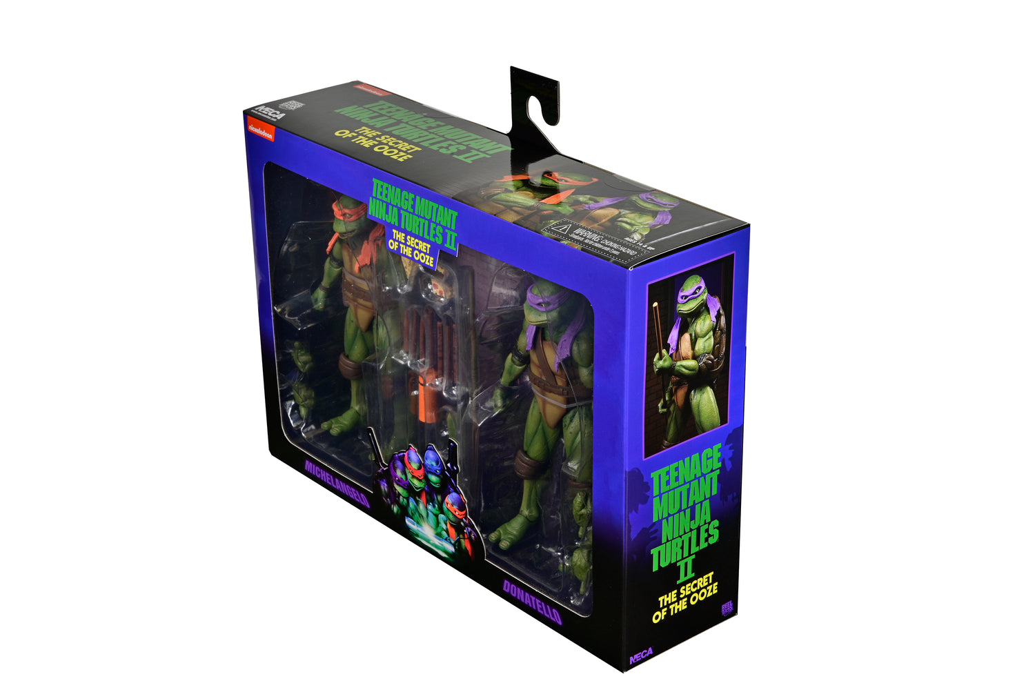 Teenage Mutant Ninja Turtles 2: Secret of the Ooze - Donatello &amp; Michelangelo 7” Scale Action Figures (2-Pack)