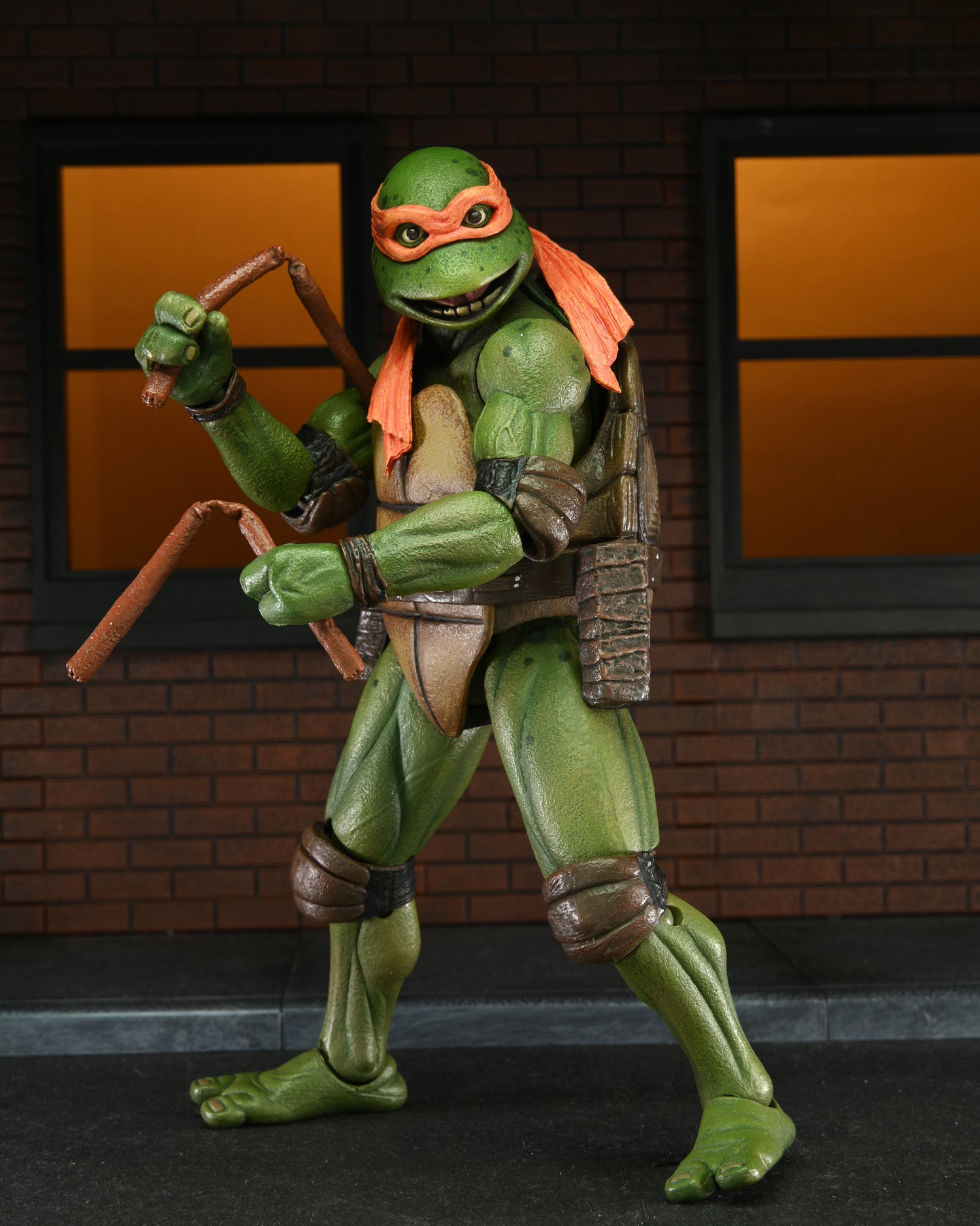 Teenage Mutant Ninja Turtles 2: Secret of the Ooze - Donatello &amp; Michelangelo 7” Scale Action Figures (2-Pack)