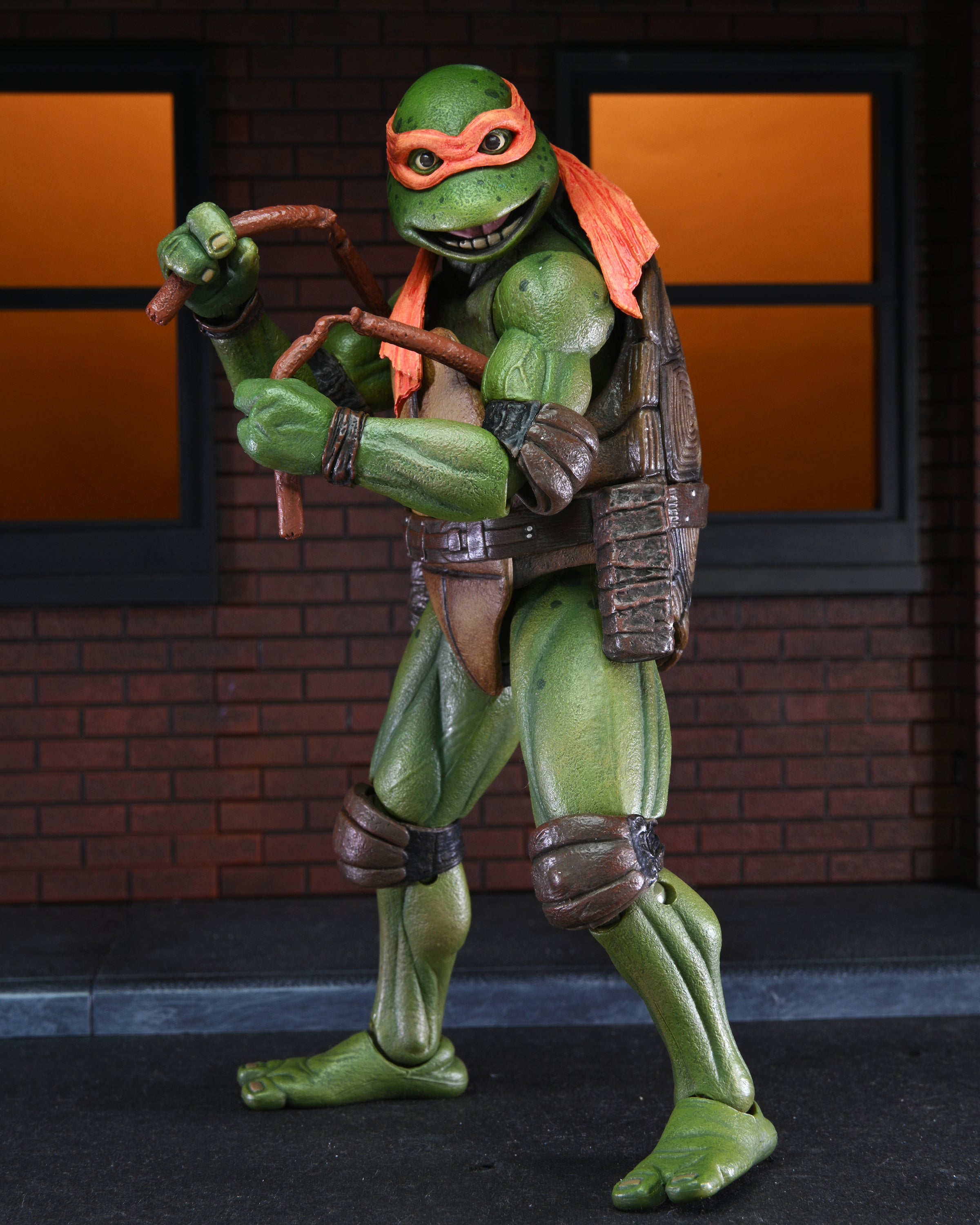 Teenage Mutant Ninja Turtles 2: Secret of the Ooze - Donatello &amp; Michelangelo 7” Scale Action Figures (2-Pack)