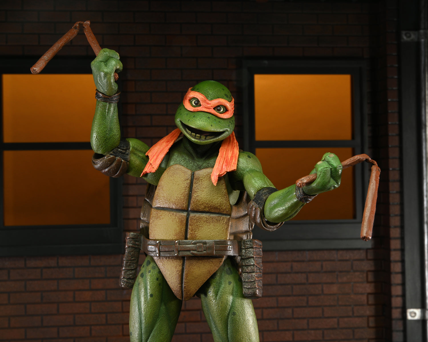 Teenage Mutant Ninja Turtles 2: Secret of the Ooze - Donatello &amp; Michelangelo 7” Scale Action Figures (2-Pack)