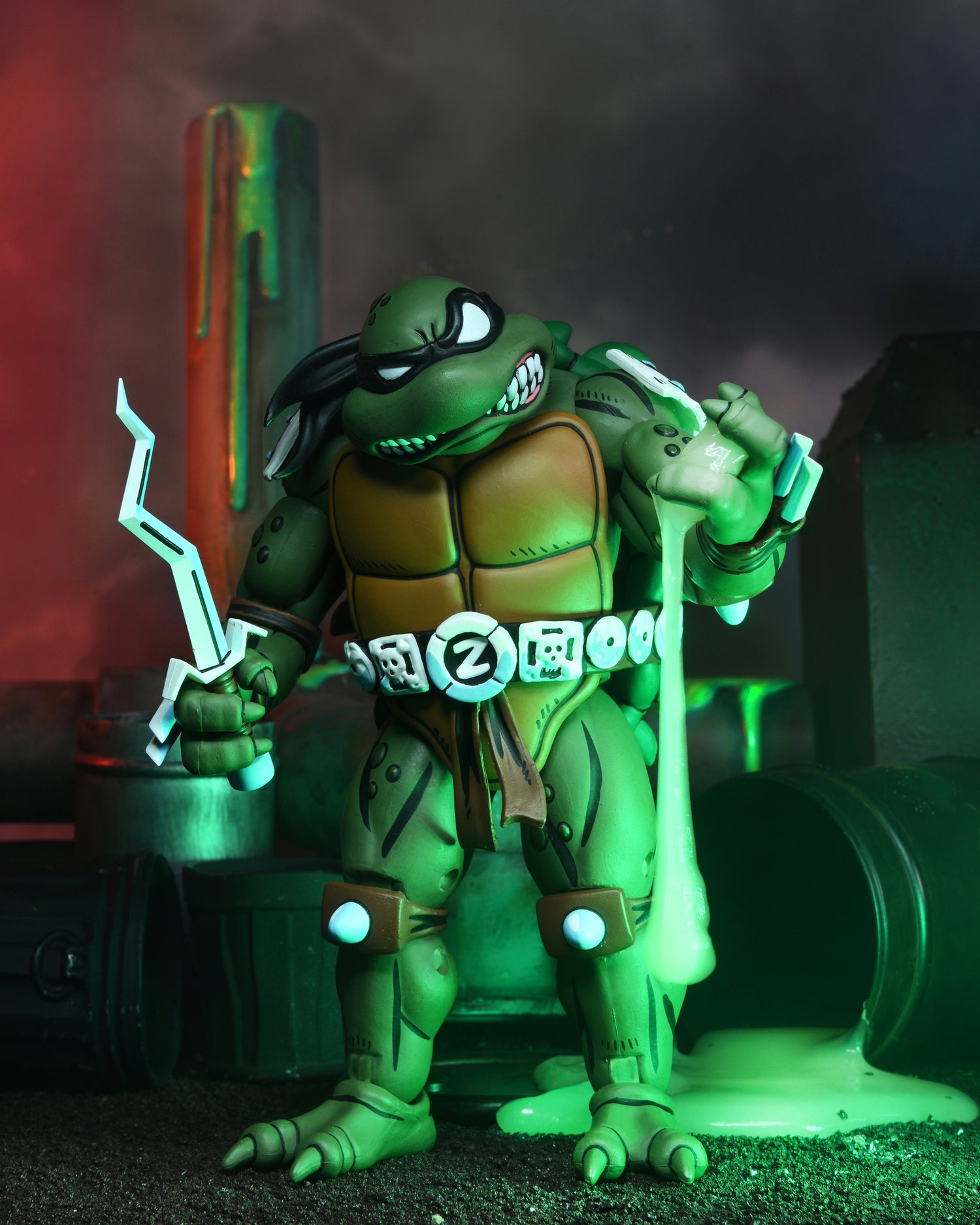 Teenage Mutant Ninja Turtles Adventures (Archie Comics) - Slash 7” Scale Action Figure - NECA