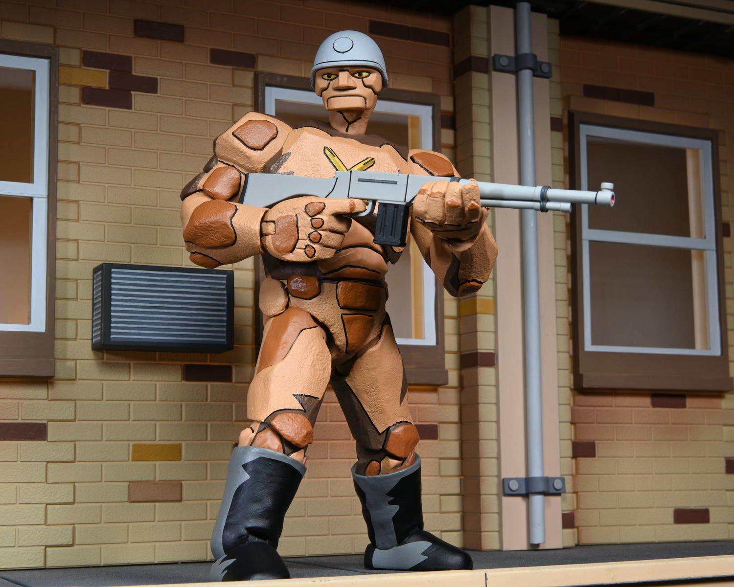 Teenage Mutant Ninja Turtles (Cartoon) - Rock Soldier Infantry &amp; Crooked Goon 7” Scale Action Figures (2-Pack) on the NECA Store