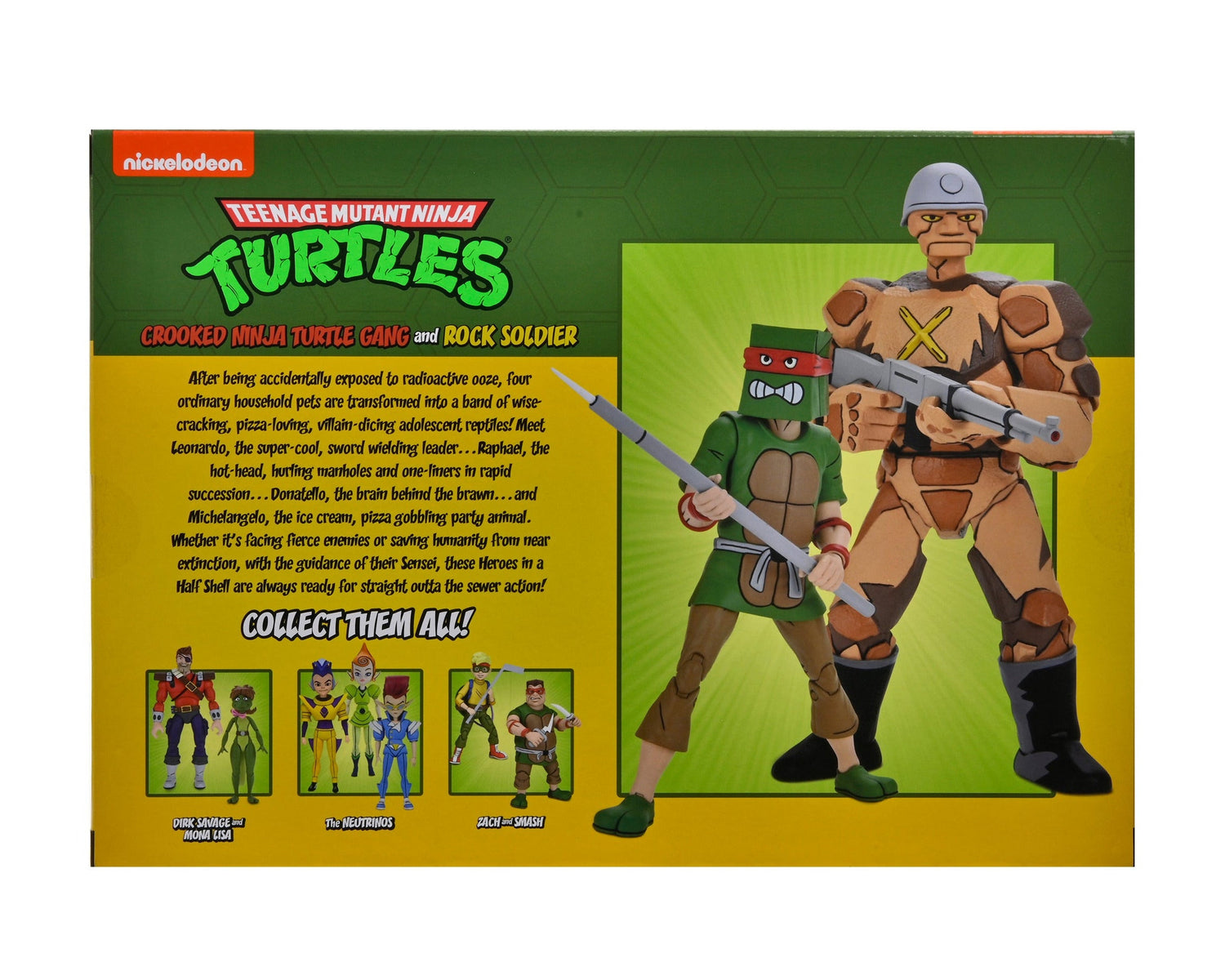 Teenage Mutant Ninja Turtles (Cartoon) - Rock Soldier Infantry &amp; Crooked Goon 7” Scale Action Figures (2-Pack) on the NECA Store