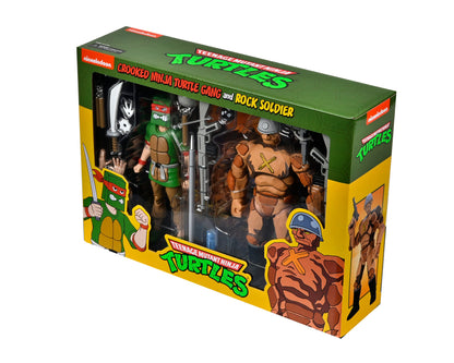 Teenage Mutant Ninja Turtles (Cartoon) - Rock Soldier Infantry &amp; Crooked Goon 7” Scale Action Figures (2-Pack) on the NECA Store