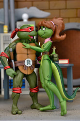 Teenage Mutant Ninja Turtles (Cartoon) – Mona Lisa & Dirk Savage 7” Scale Action Figures (2-Pack) - NECA VAULT