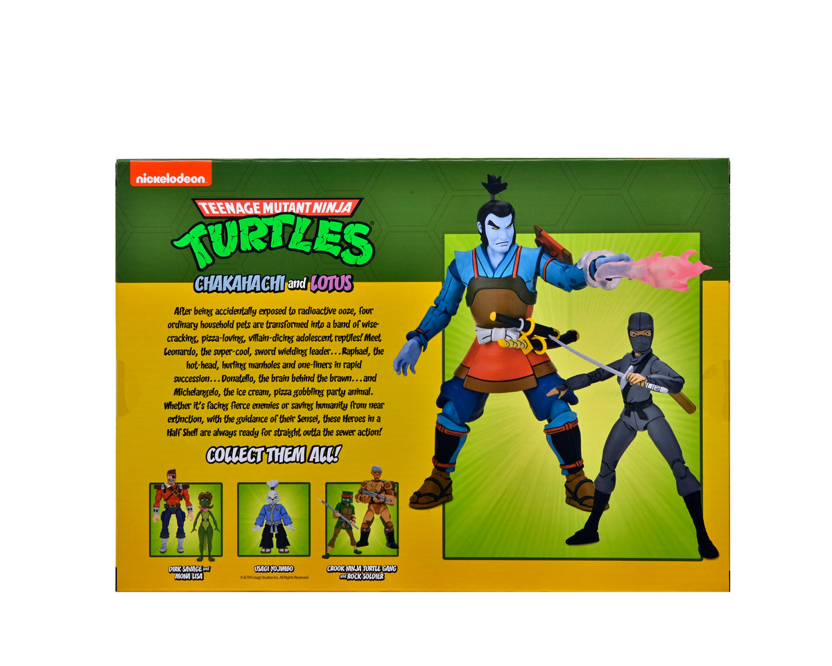 Teenage Mutant Ninja Turtles (Cartoon) - Lotus &amp; Chakahachi 7" Scale Action Figures (2-Pack)
