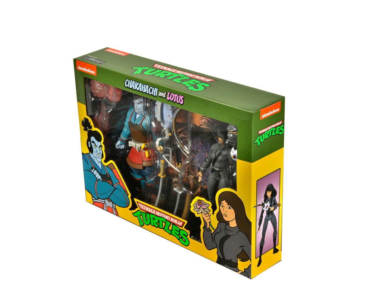 Teenage Mutant Ninja Turtles (Cartoon) - Lotus &amp; Chakahachi 7" Scale Action Figures (2-Pack)