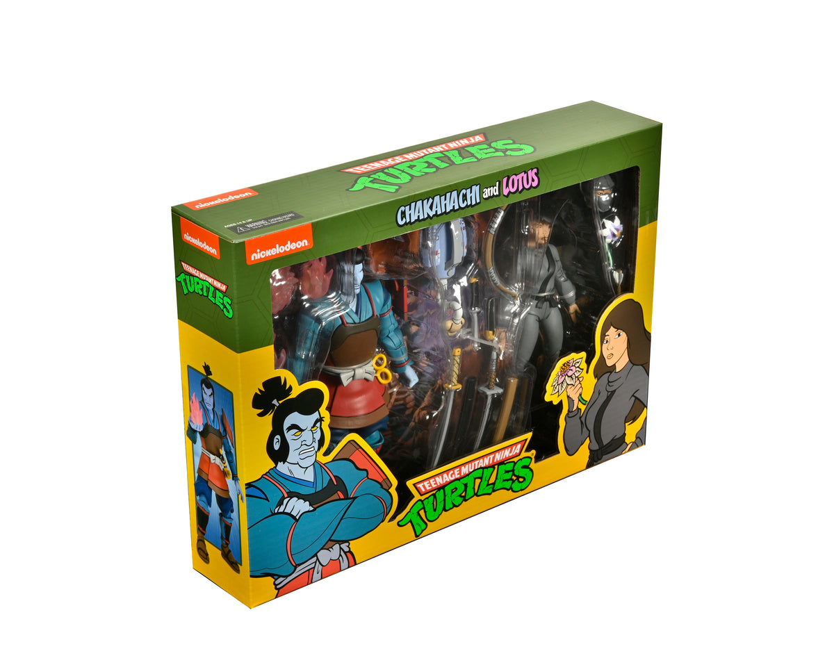 Teenage Mutant Ninja Turtles (Cartoon) - Lotus &amp; Chakahachi 7" Scale Action Figures (2-Pack)