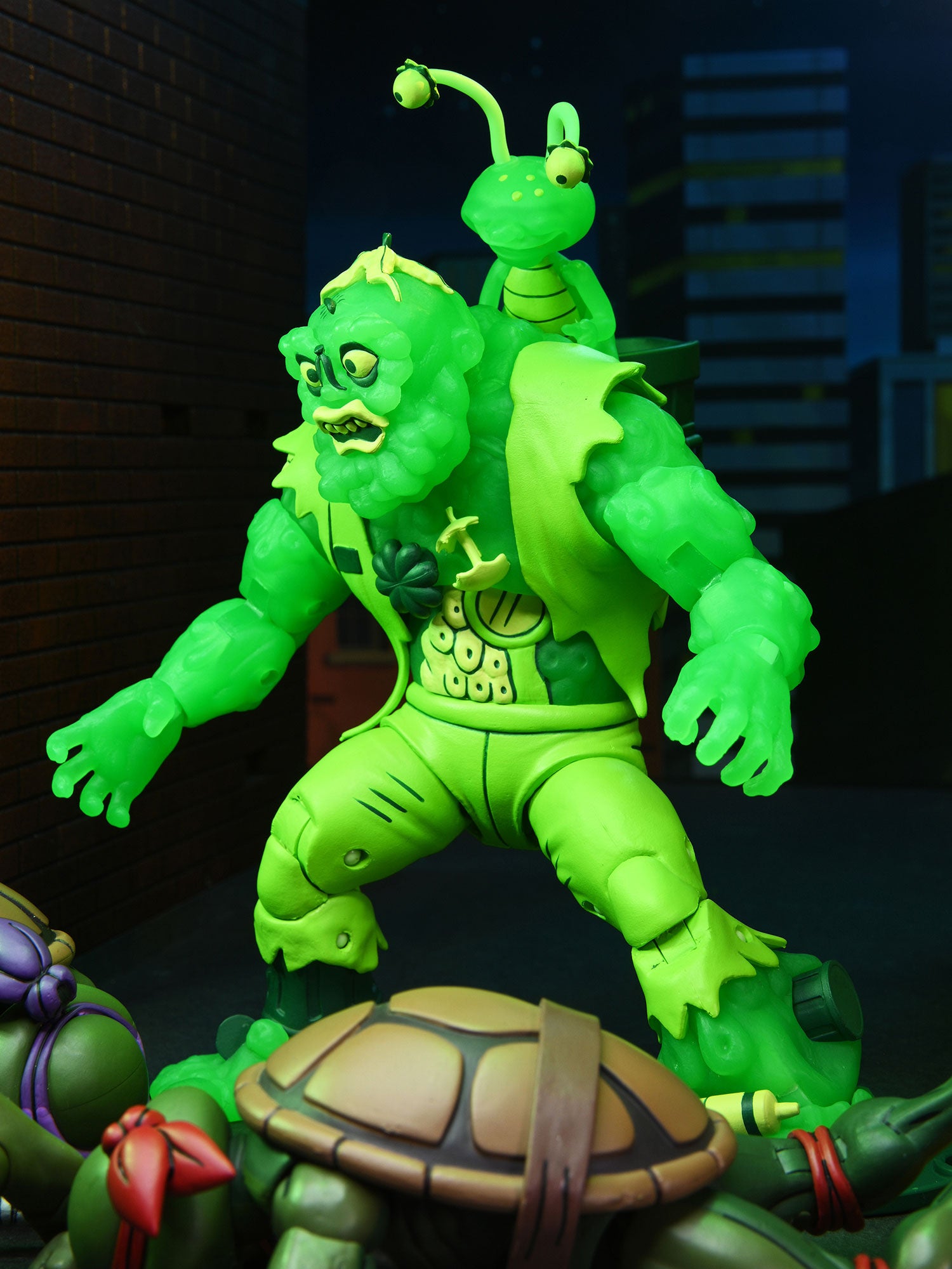 Teenage Mutant Ninja Turtles (Cartoon) - Ultimate Glow in the Dark Muckman &amp; Joe Eyeball 7” Scale Action Figures on the NECA Store