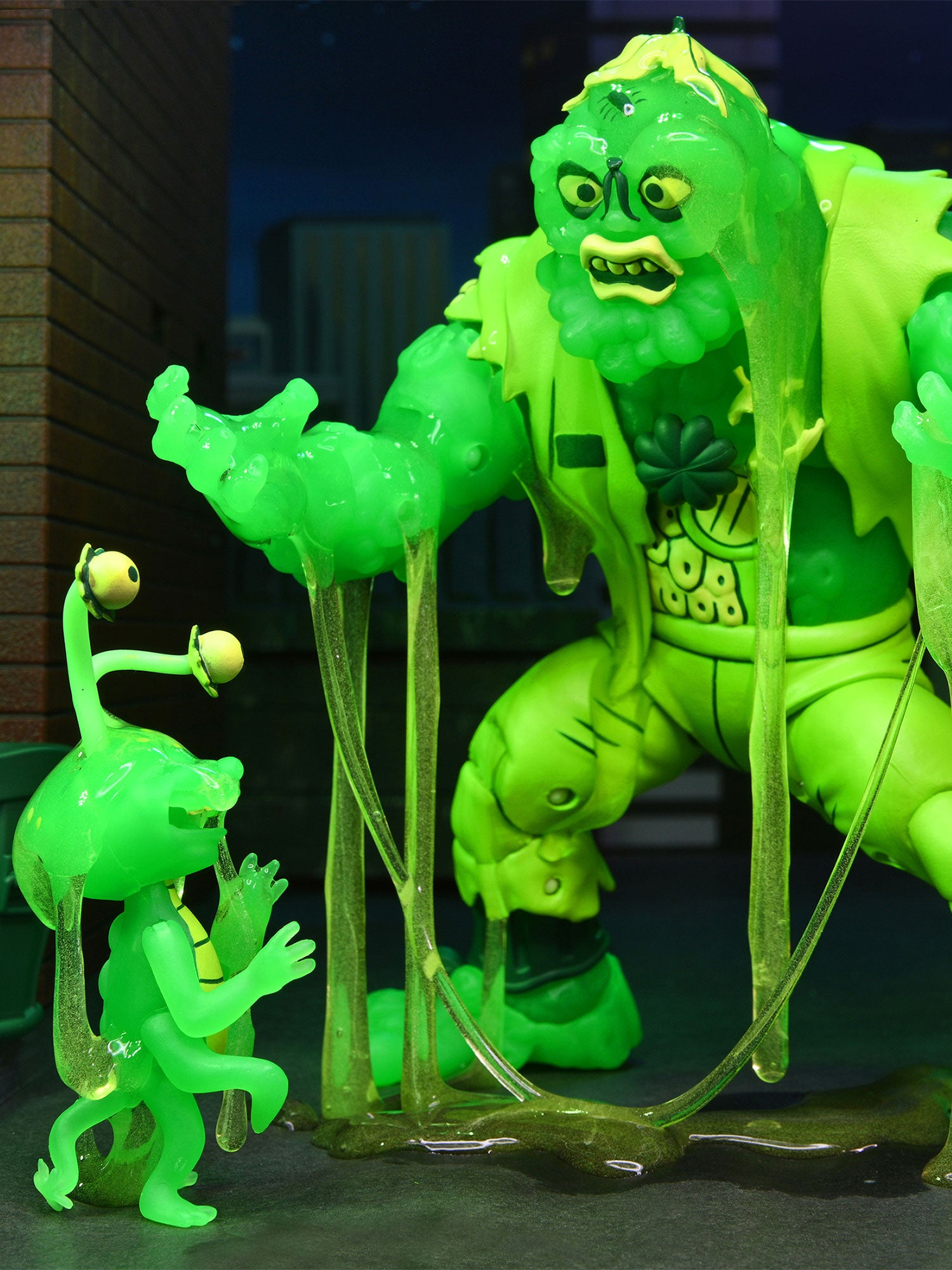 Teenage Mutant Ninja Turtles (Cartoon) - Ultimate Glow in the Dark Muckman &amp; Joe Eyeball 7” Scale Action Figures on the NECA Store