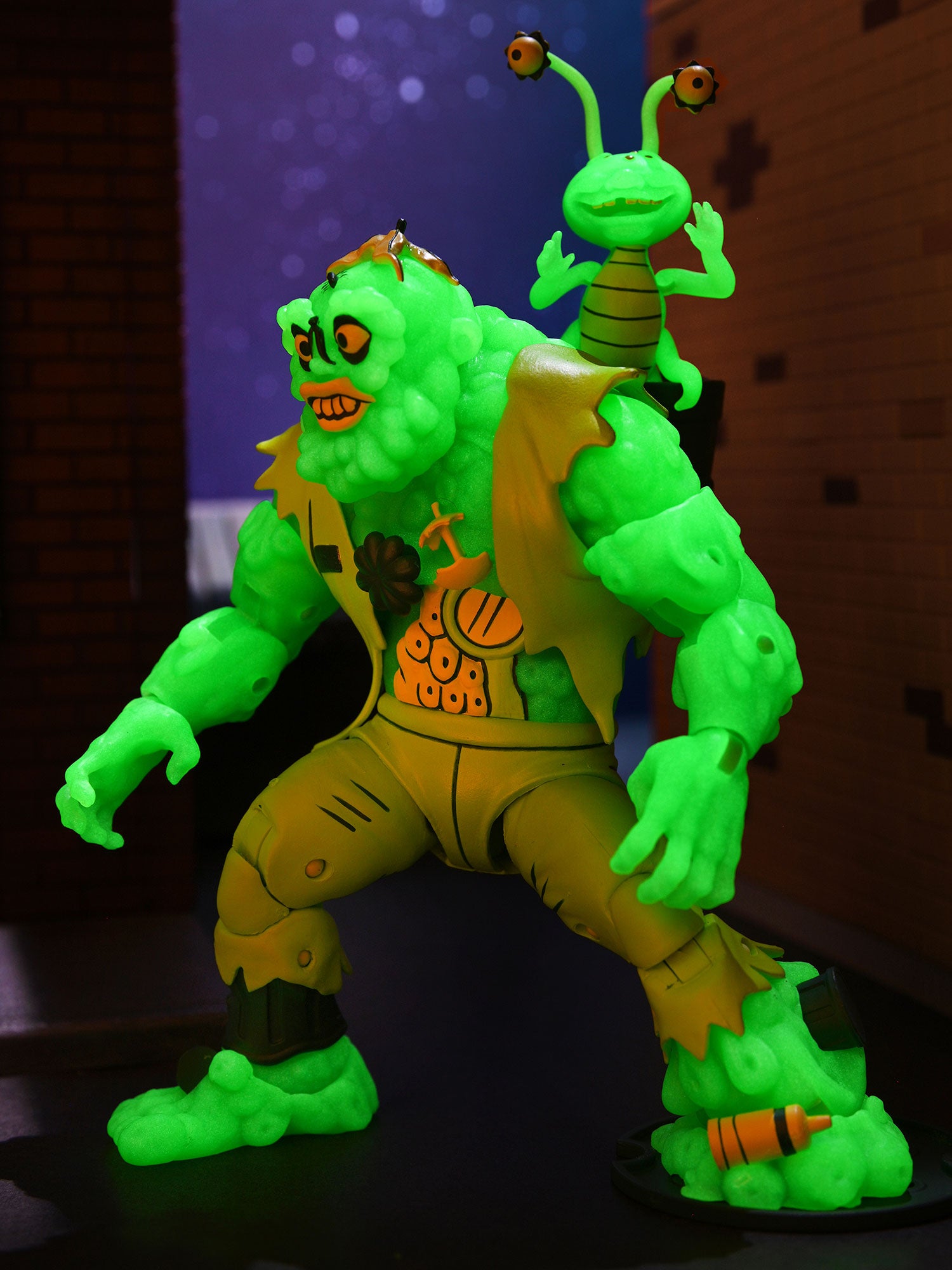 Teenage Mutant Ninja Turtles (Cartoon) - Ultimate Glow in the Dark Muckman &amp; Joe Eyeball 7” Scale Action Figures on the NECA Store