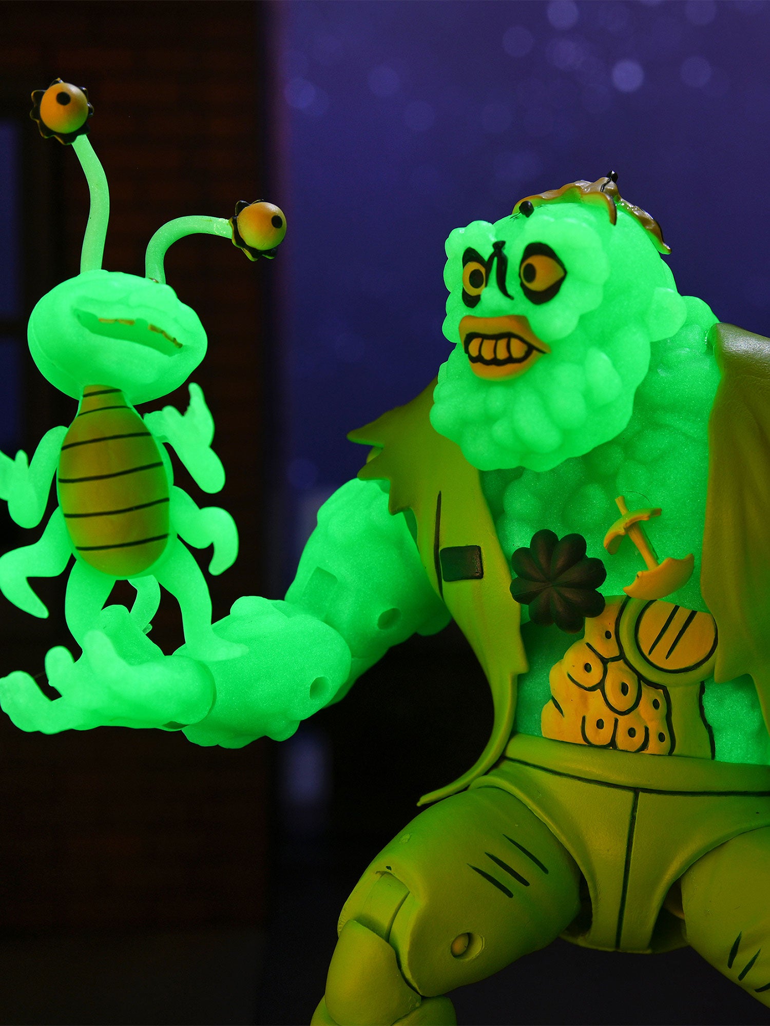 Teenage Mutant Ninja Turtles (Cartoon) - Ultimate Glow in the Dark Muckman &amp; Joe Eyeball 7” Scale Action Figures on the NECA Store