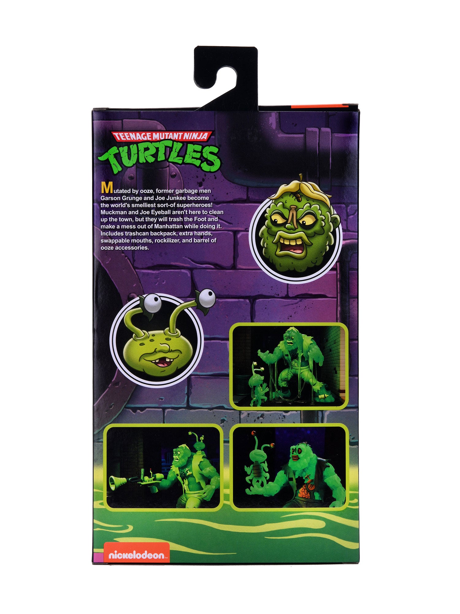 Teenage Mutant Ninja Turtles (Cartoon) - Ultimate Glow in the Dark Muckman &amp; Joe Eyeball 7” Scale Action Figures on the NECA Store