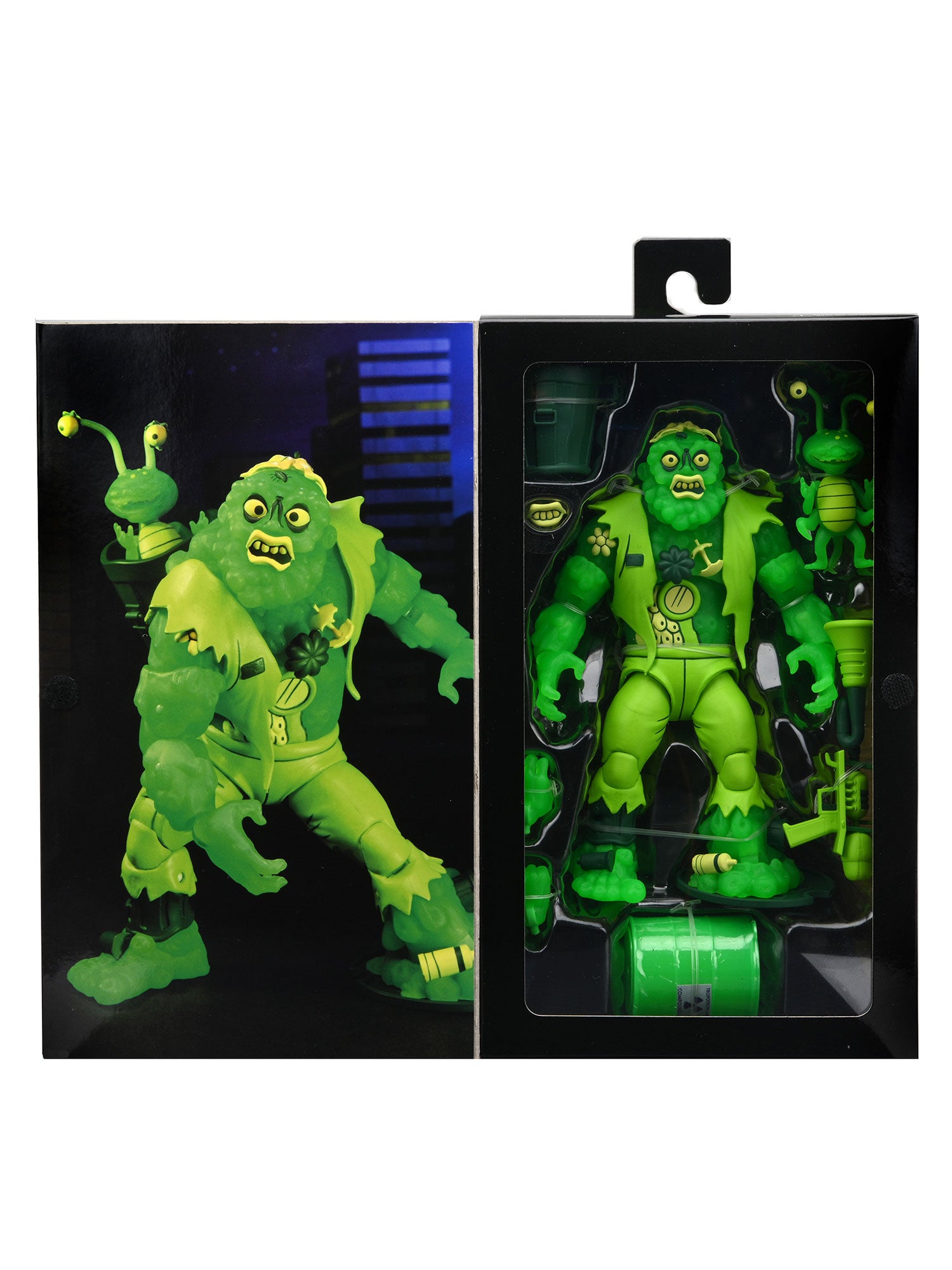 Teenage Mutant Ninja Turtles (Cartoon) - Ultimate Glow in the Dark Muckman &amp; Joe Eyeball 7” Scale Action Figures on the NECA Store
