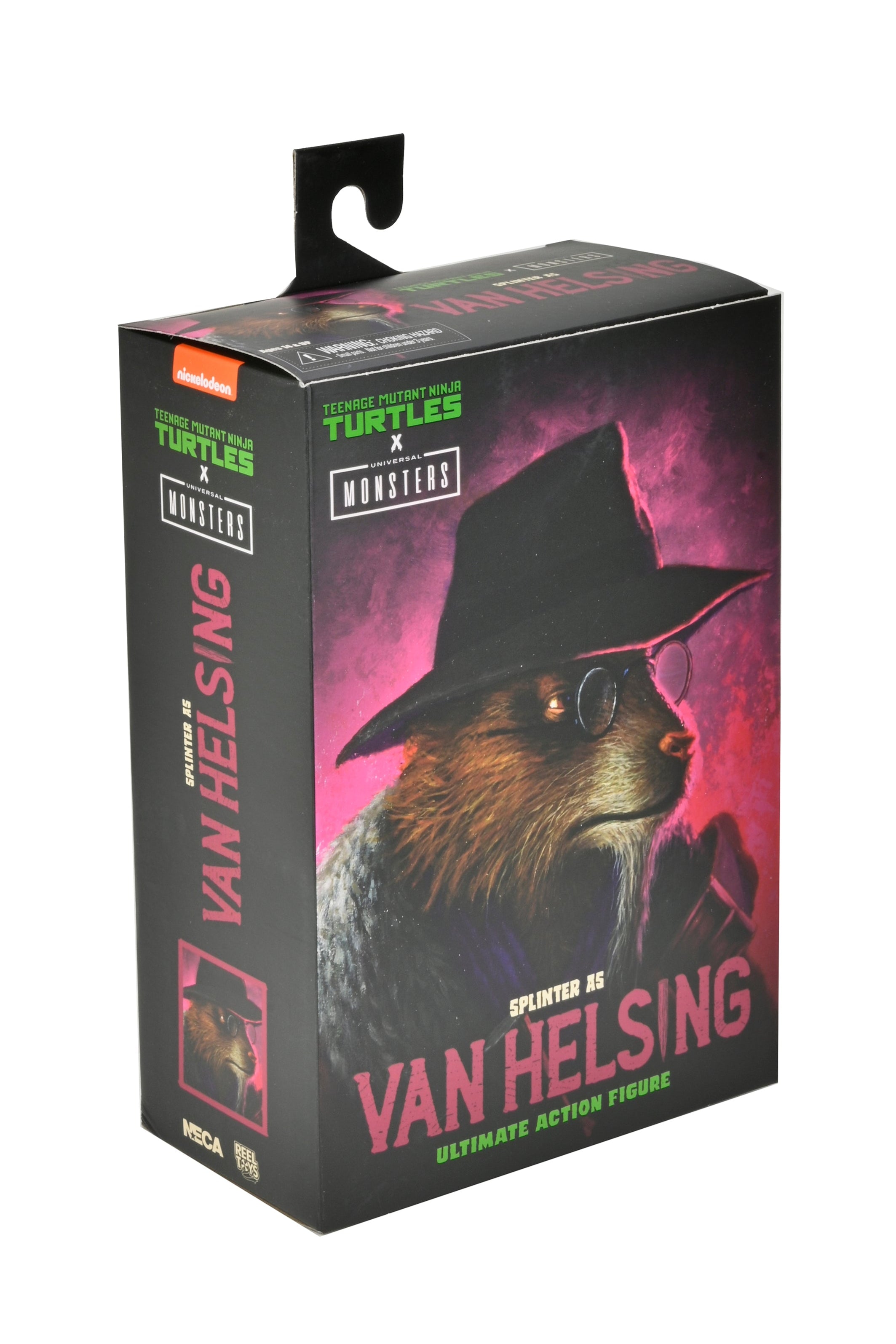 Universal Monsters/Teenage Mutant Ninja Turtles - 7” Scale Action Figure - Splinter as Van Helsing - NECA