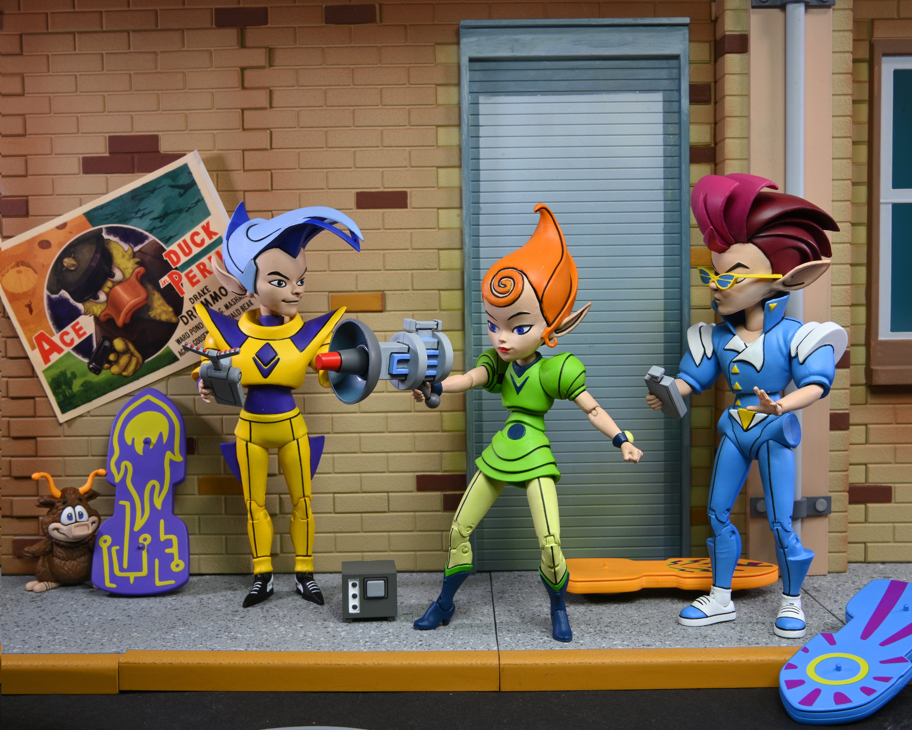 Teenage Mutant Ninja Turtles (Cartoon) - Neutrino 7” Scale Action Figures (3 Pack) on the NECA Store