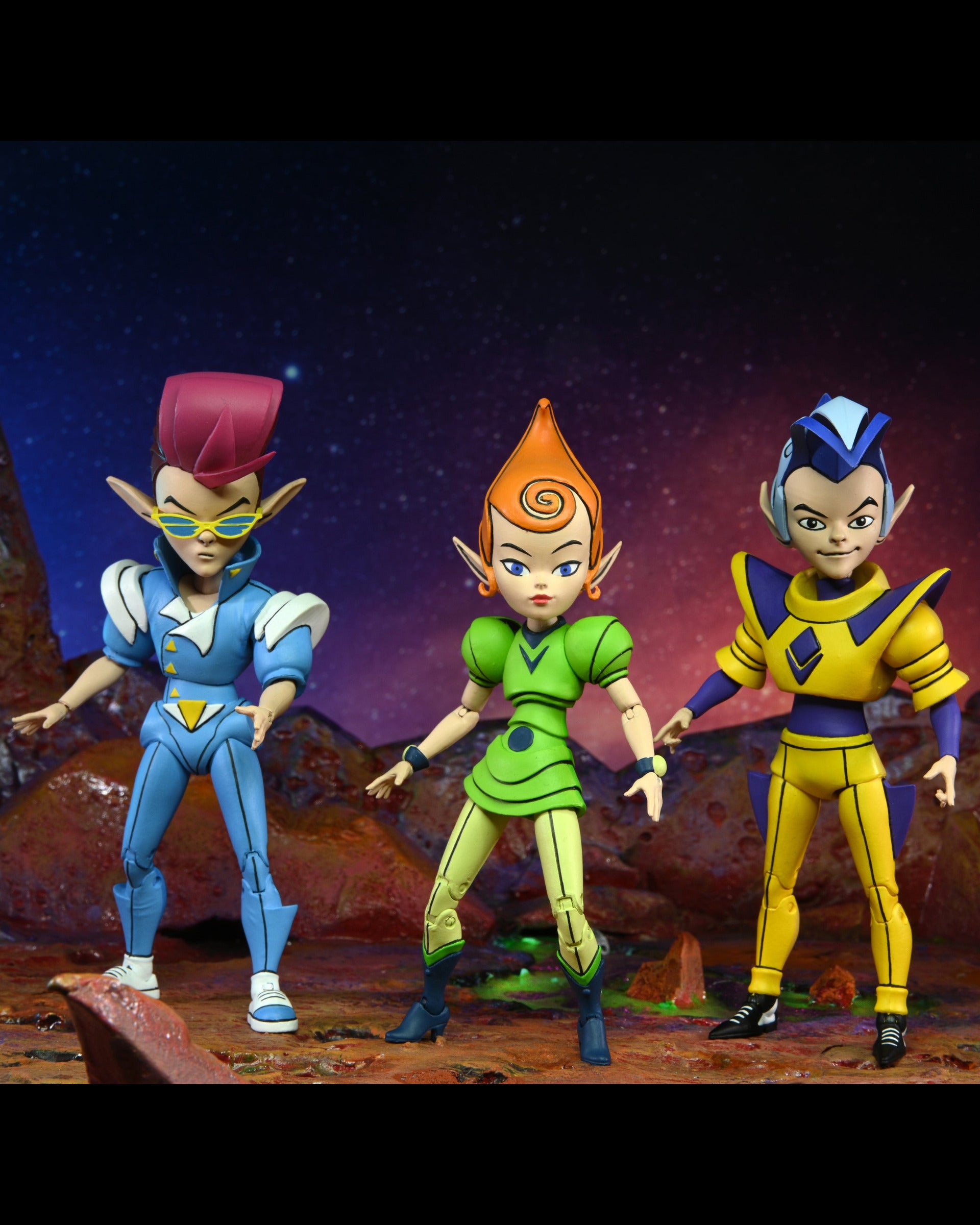Teenage Mutant Ninja Turtles (Cartoon) - Neutrino 7” Scale Action Figures (3 Pack) on the NECA Store