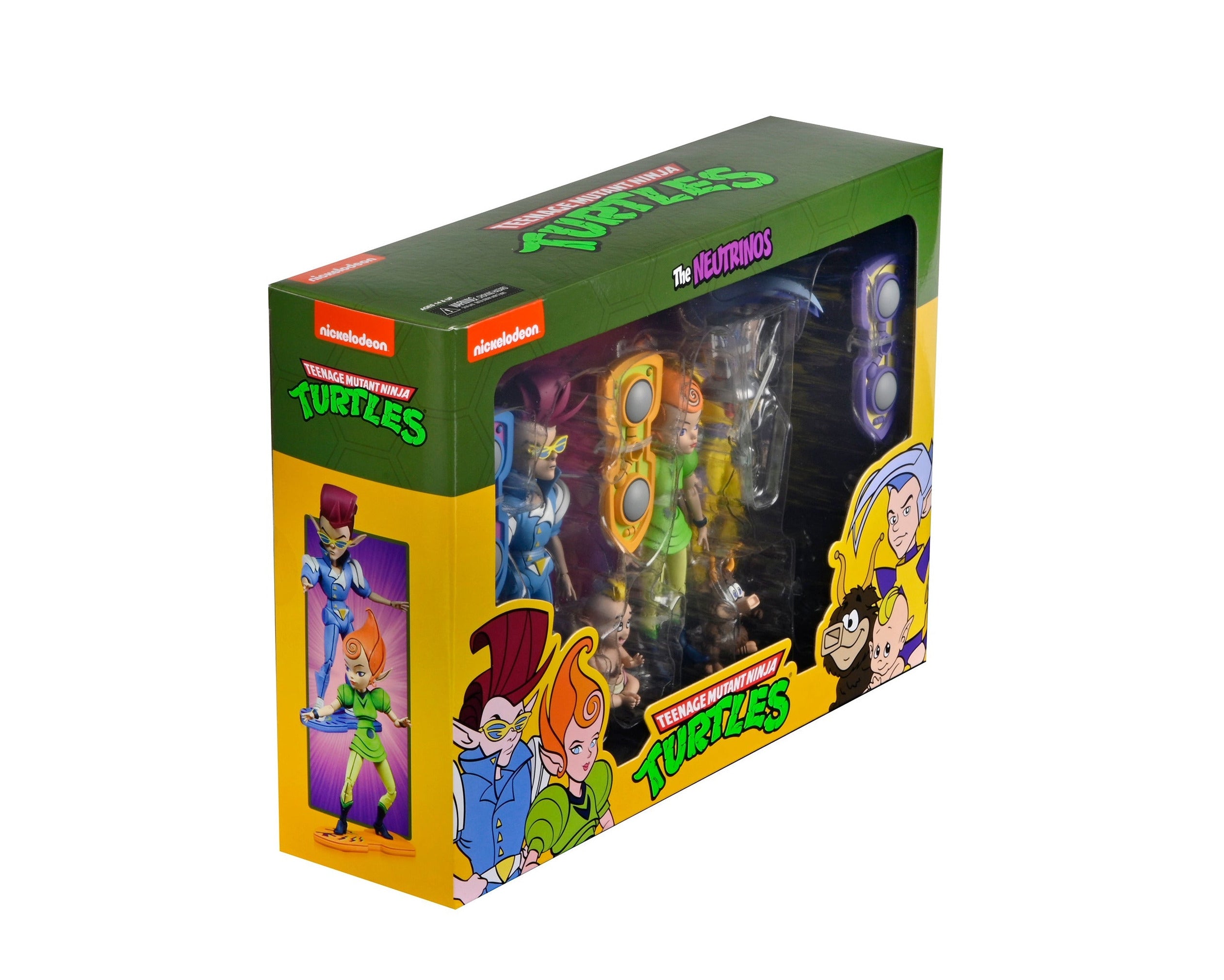 Teenage Mutant Ninja Turtles (Cartoon) - Neutrino 7” Scale Action Figures (3 Pack) on the NECA Store