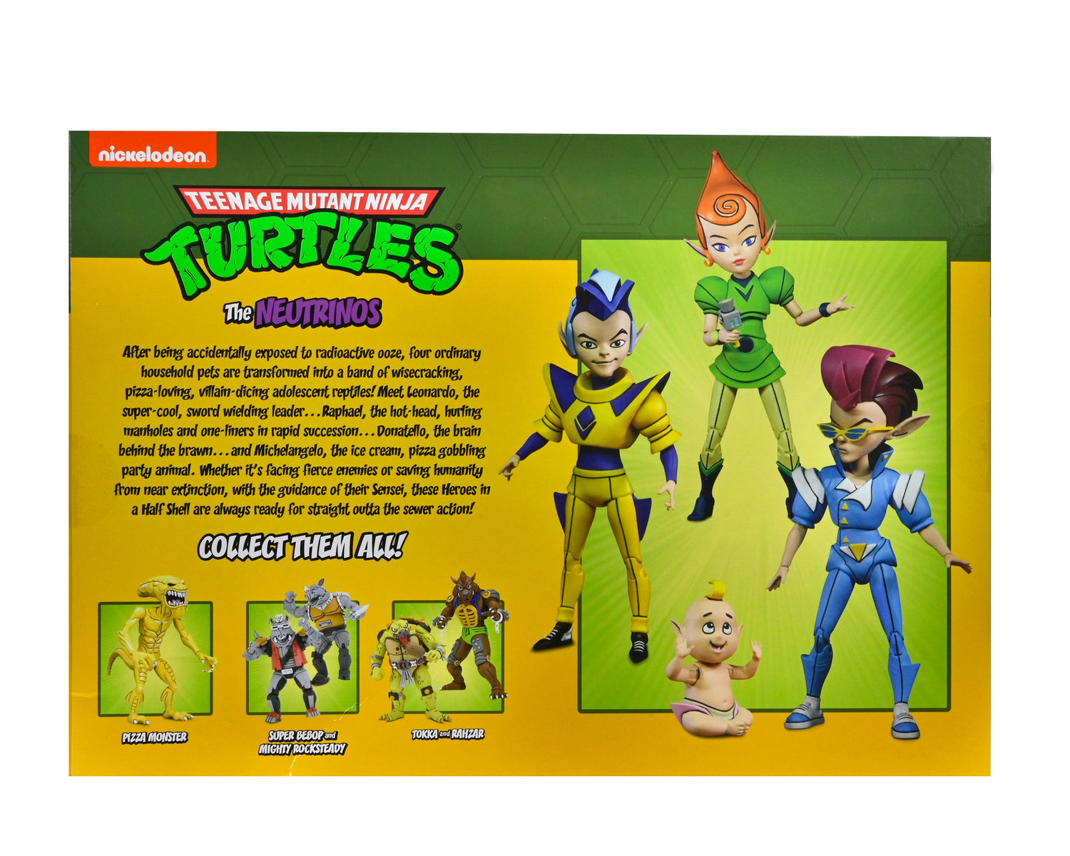 Teenage Mutant Ninja Turtles (Cartoon) - Neutrino 7” Scale Action Figures (3 Pack) on the NECA Store