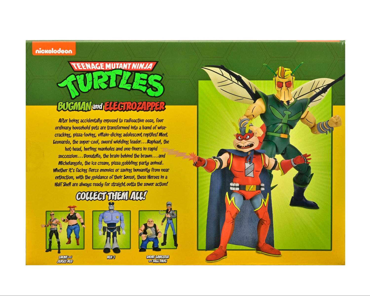 Teenage Mutant Ninja Turtles (Cartoon) - Bugman &amp; Electrozapper 7” Scale Action Figures (2-Pack) on the NECA Store