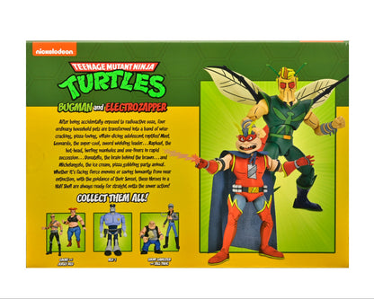 Teenage Mutant Ninja Turtles (Cartoon) - Bugman &amp; Electrozapper 7” Scale Action Figures (2-Pack) on the NECA Store