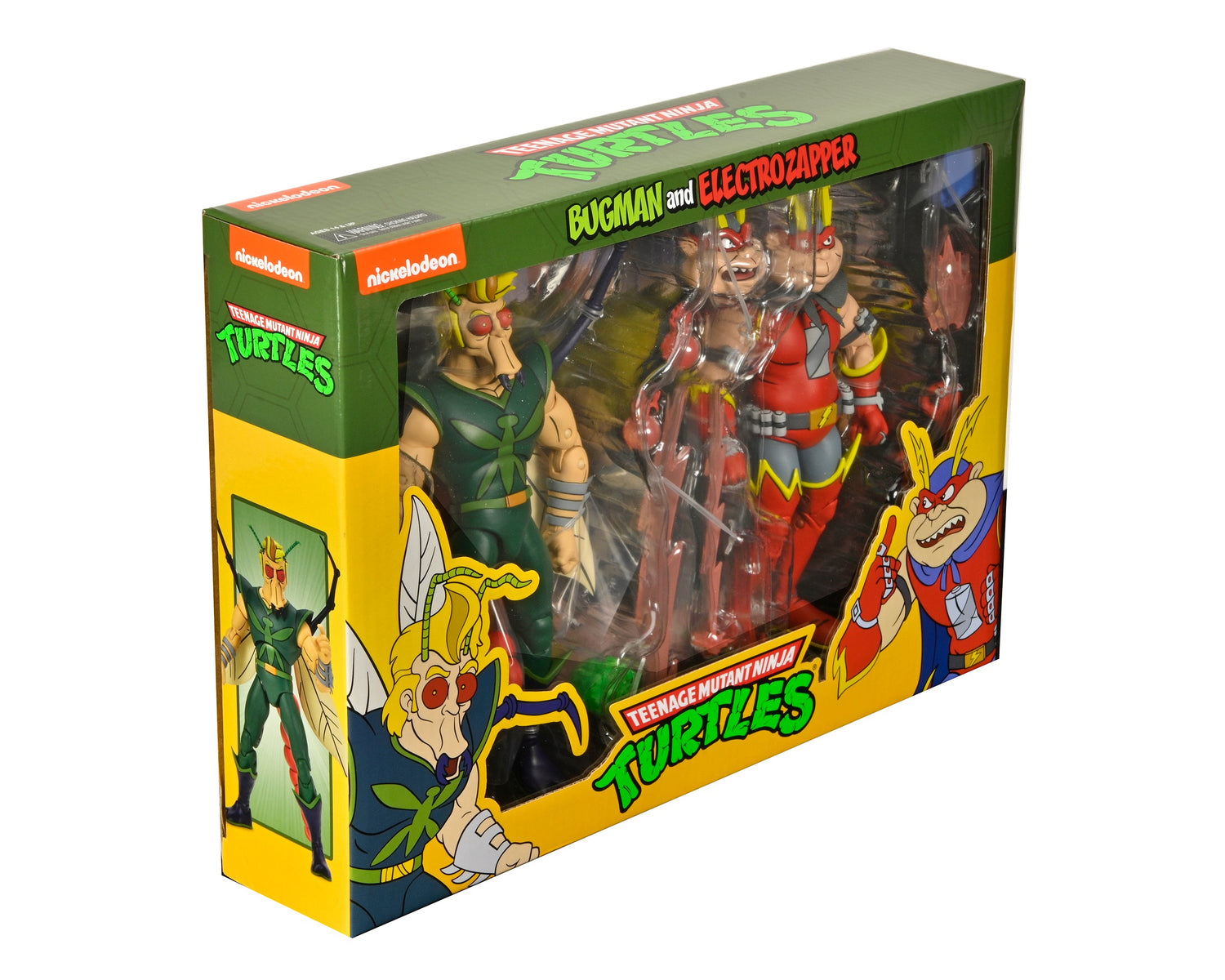 Teenage Mutant Ninja Turtles (Cartoon) - Bugman &amp; Electrozapper 7” Scale Action Figures (2-Pack) on the NECA Store