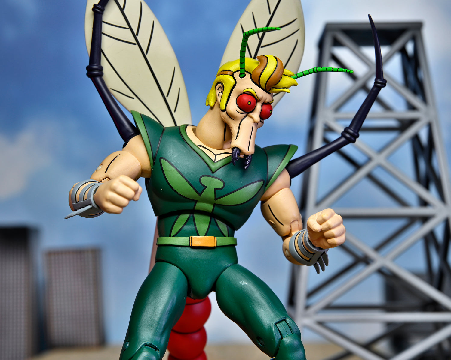 Teenage Mutant Ninja Turtles (Cartoon) - Bugman &amp; Electrozapper 7” Scale Action Figures (2-Pack) on the NECA Store