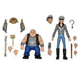 Teenage Mutant Ninja Turtles (Cartoon) - Short Gangster & Tall Thug 7” Scale Action Figures (2-Pack) on the NECA Store